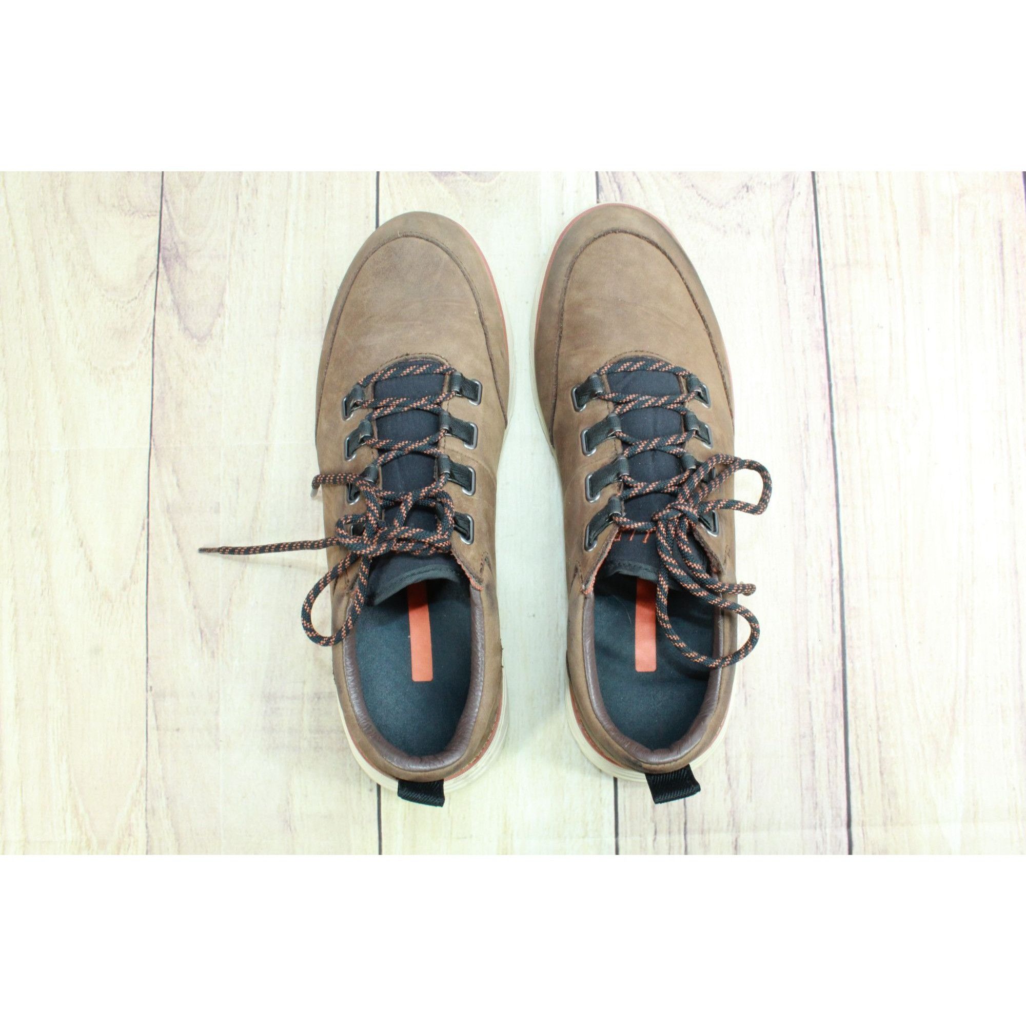 L.L. Bean LL Bean Men’s Brown Leather Anti-Odor Oxford Shoes 10.5 M Size US 10.5 / EU 43-44 - 8 Thumbnail