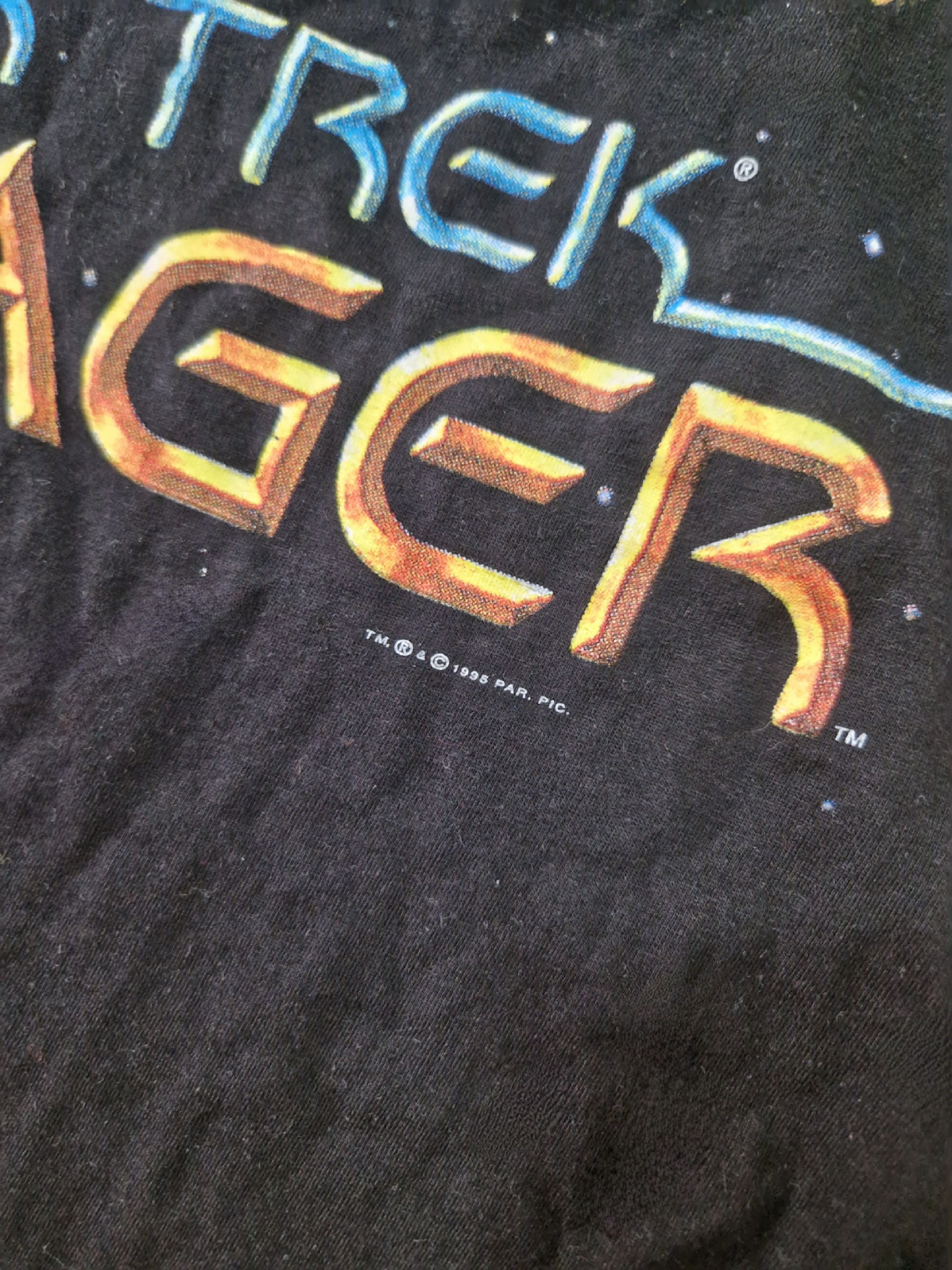 Anime × Vintage vintage 1998 STAR TREK VOYAGER t-shirt og 90s Size US L / EU 52-54 / 3 - 4 Thumbnail