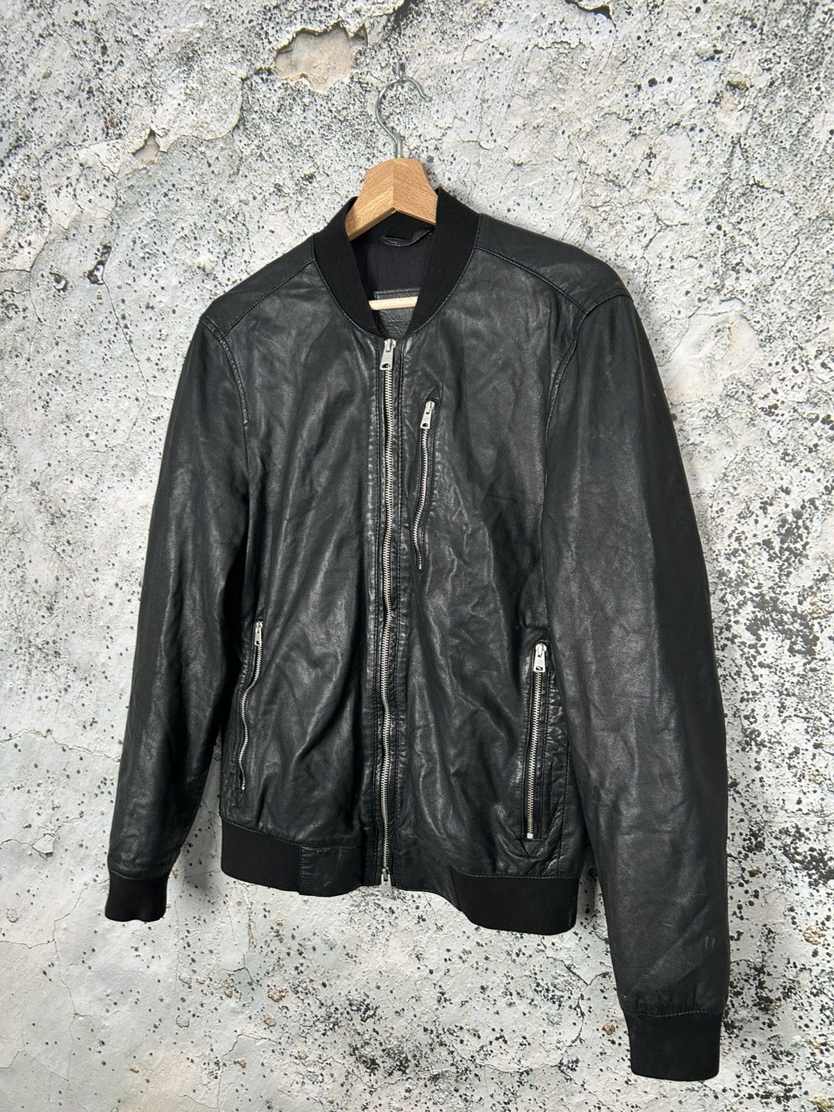 Allsaints Allsaints Genuine Leather Jacket Designer Premium Grunge Size US XS / EU 42 / 0 - 2 Thumbnail