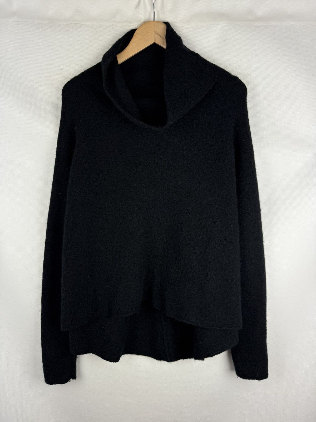 Rundholz Rundholz Avant-Garde High Neck Oversized Sweater Pullover Size S / US 4 / IT 40 - 1 Thumbnail