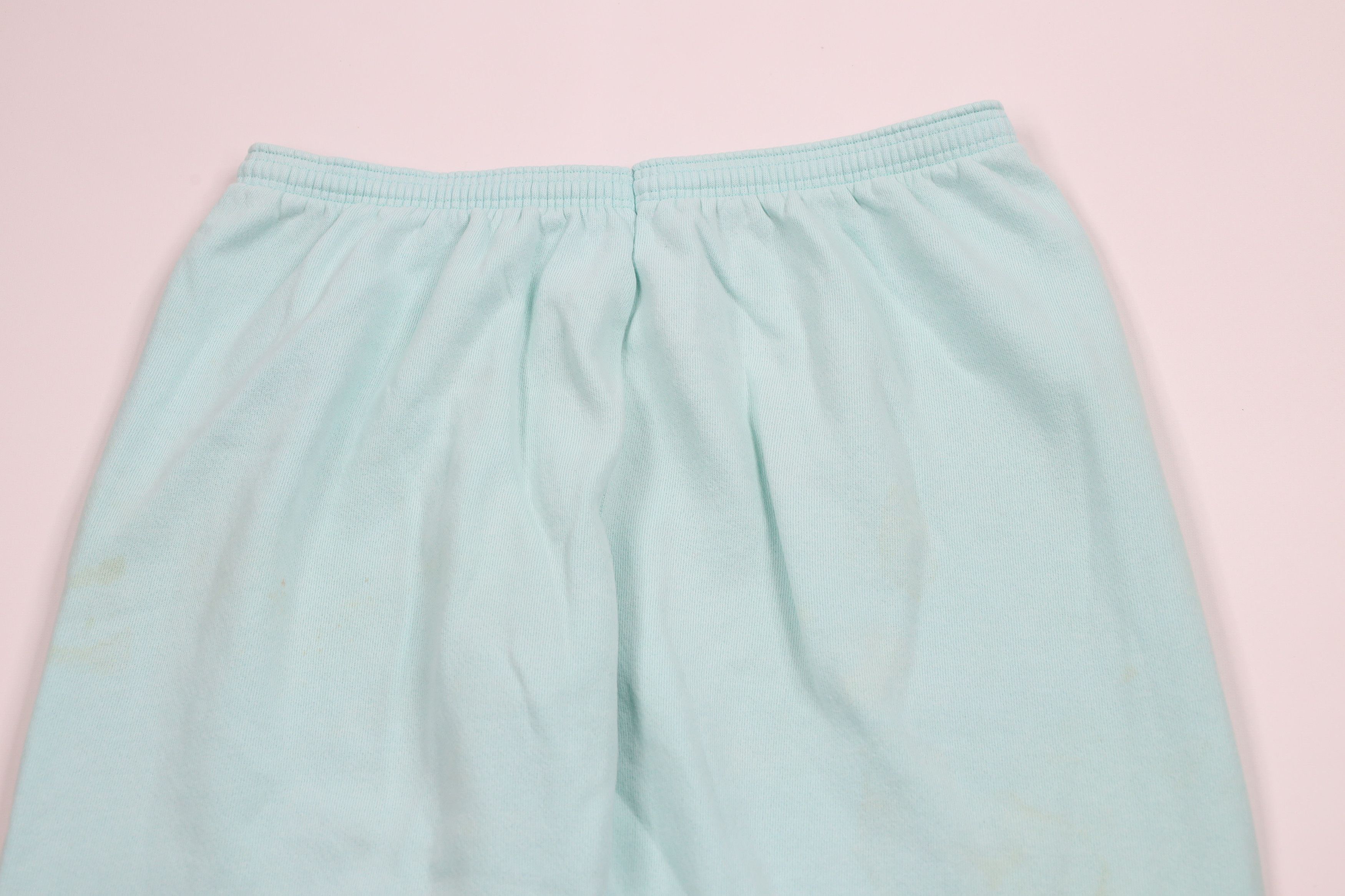 Vintage Vintage 90s Streetwear Blank Sweatpants Joggers Blue USA Size 32" / US 10 / IT 46 - 10 Thumbnail