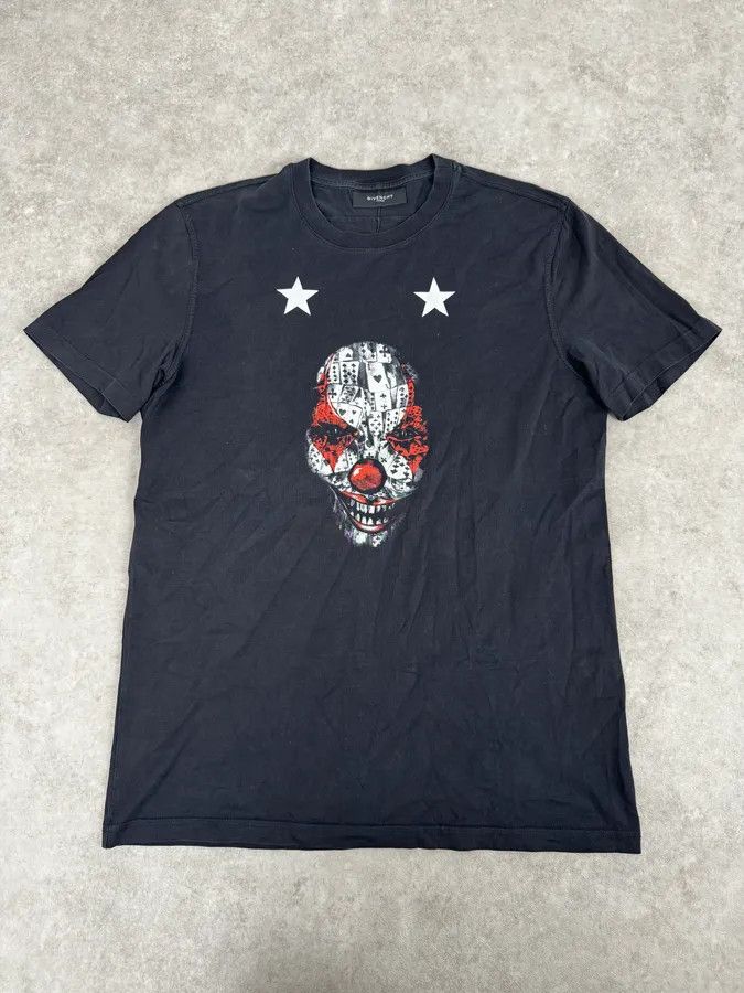 Givenchy SS2011 Givenchy Black Clown T-Shirt by Riccardo Tisci Size US M / EU 48-50 / 2 - 1 Thumbnail
