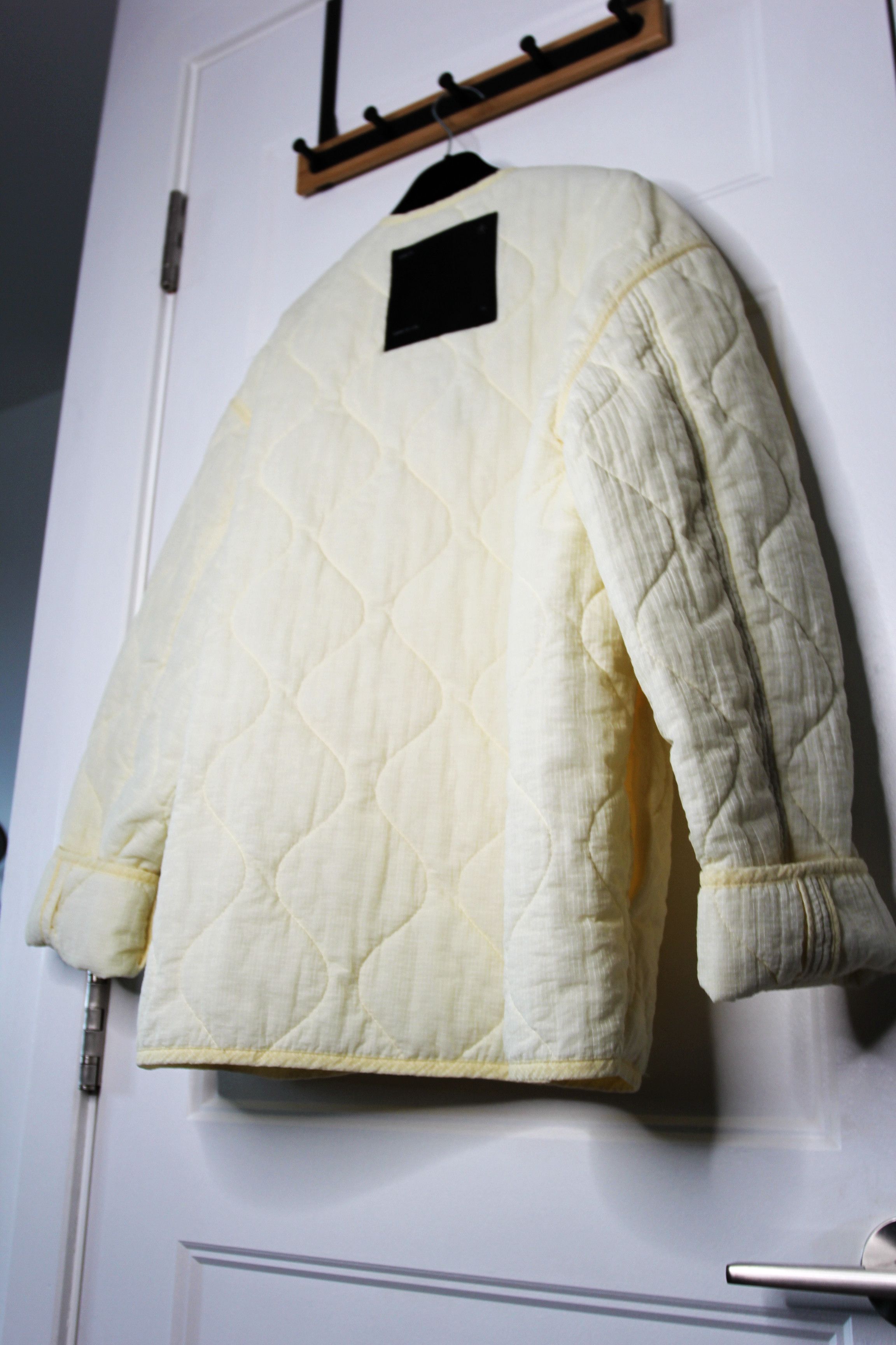 OAMC BNWT SS23 OAMC OFF-WHITE QUILTED JACKET XL Size US XL / EU 56 / 4 - 7 Thumbnail