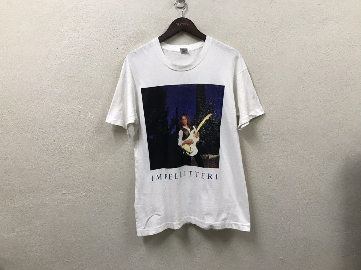 Band Tees × Vintage Vintage 1995 IMPELLITTERI Tour Japan Tshirt Size US L / EU 52-54 / 3 - 1 Thumbnail