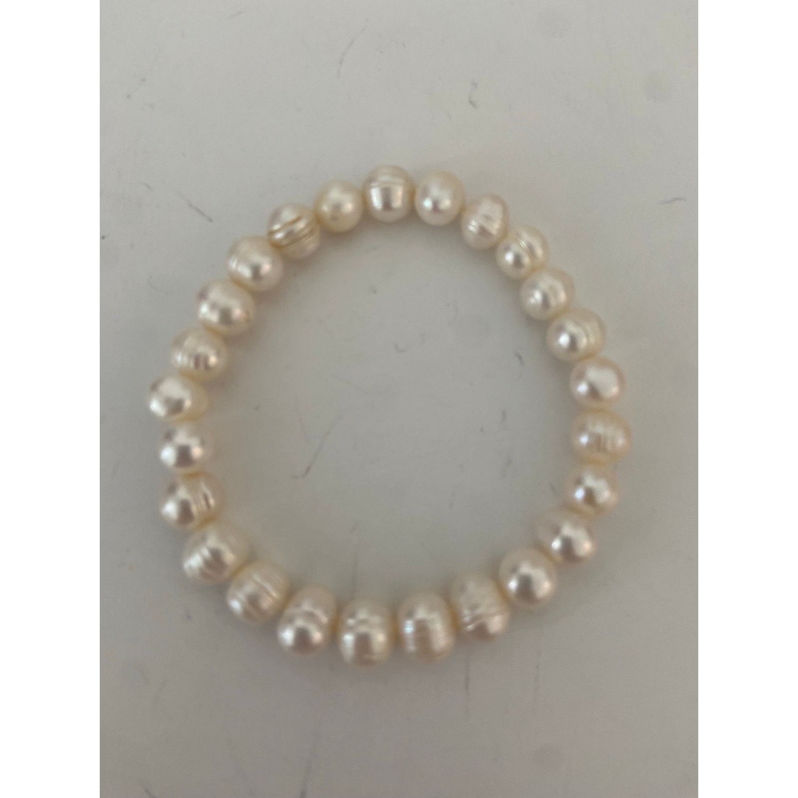 Handmade Pearl bracelet Size ONE SIZE - 2 Thumbnail