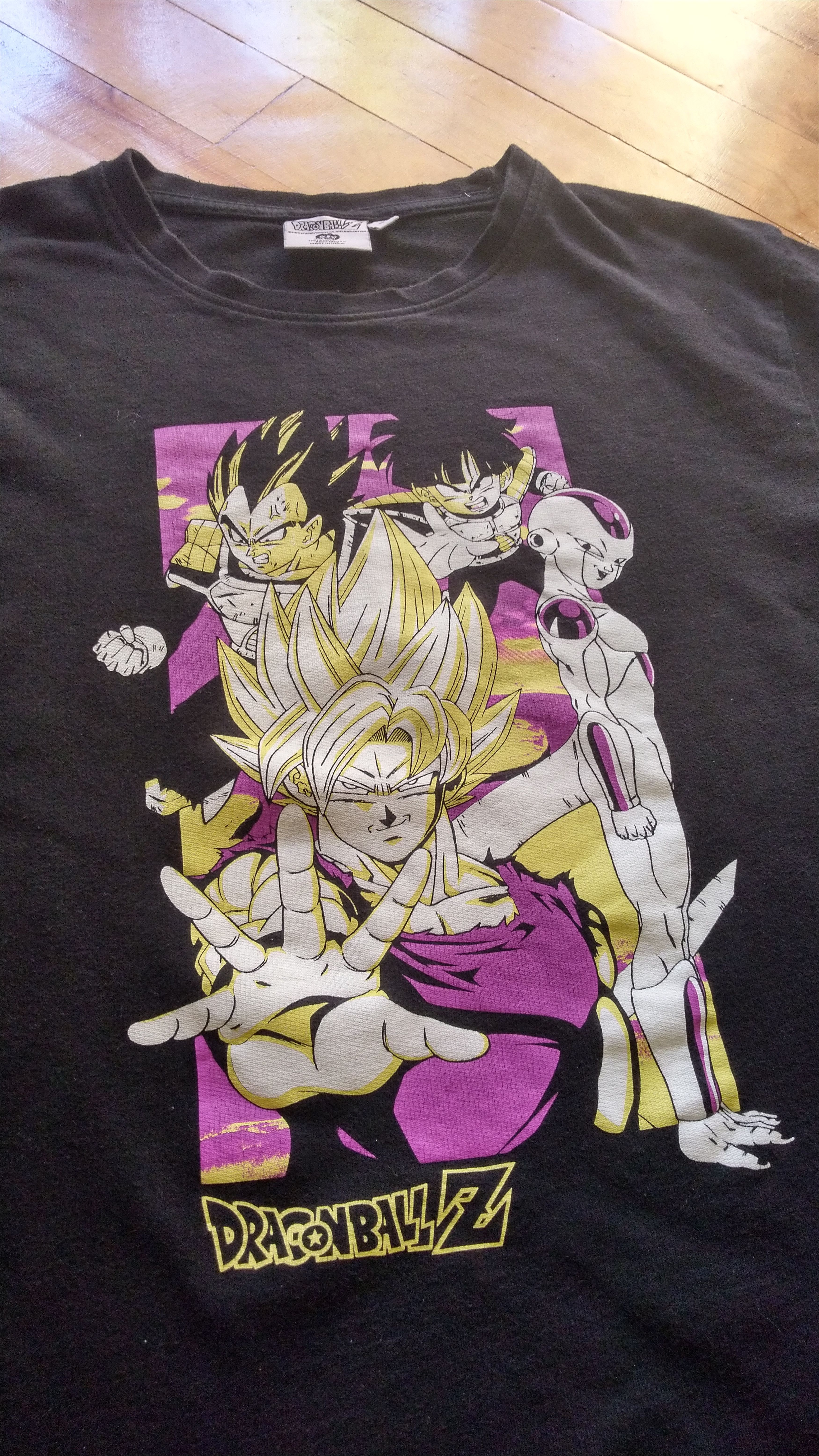 Anime Dragon Ball Z Namek Shirt Goku Vegeta Super Saiyan Frieza og Size US M / EU 48-50 / 2 - 1 Thumbnail