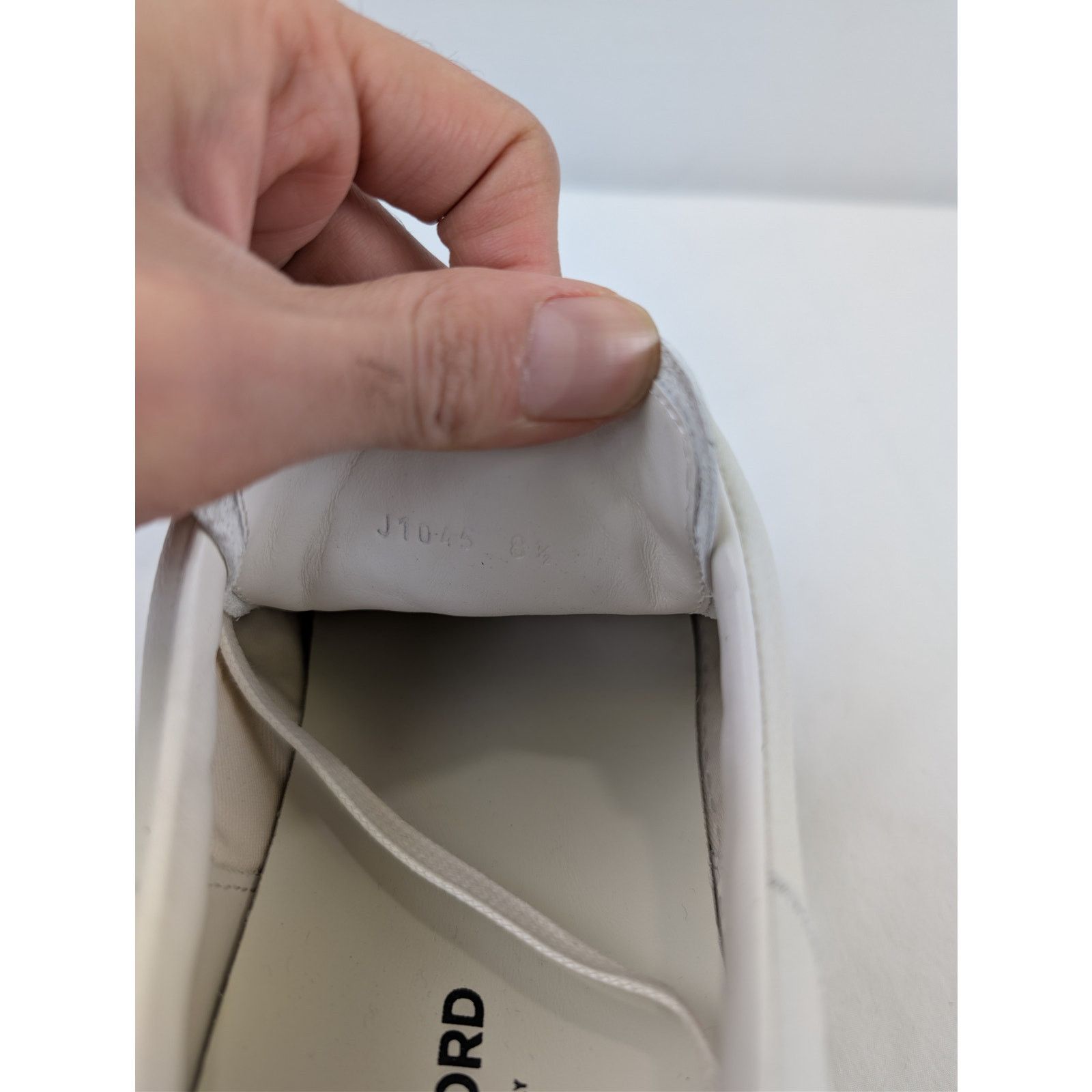 Tom Ford o1rshd1 Low Top Sneakers Shoe in White 8.5 TF Size US 8.5 / EU 41-42 - 16 Thumbnail