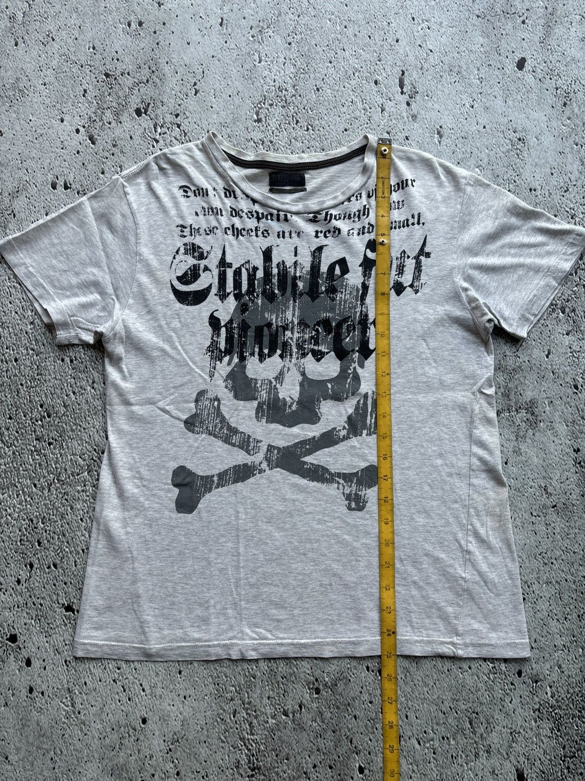 Hysteric Glamour Y2k Stabile fut skull Ifsix punk style Tshirt Size US M / EU 48-50 / 2 - 6 Thumbnail