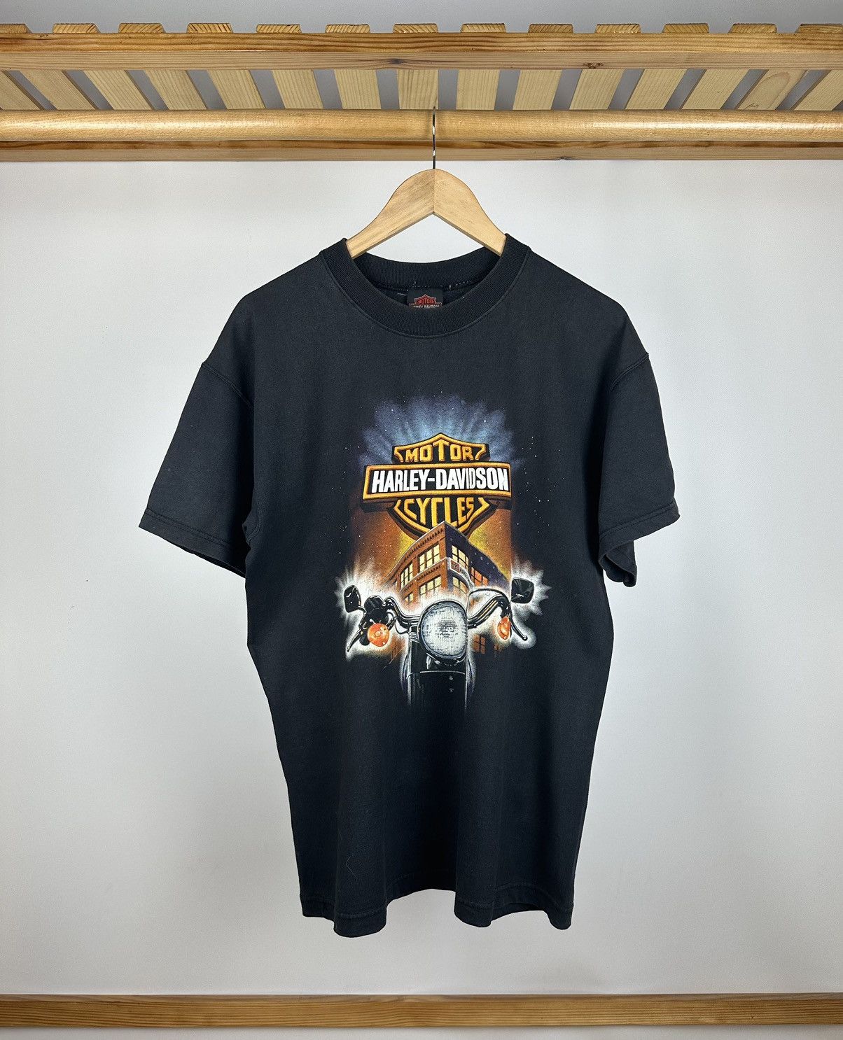 Harley Davidson Vintage Harley Davidson T-Shirt Black Bear 1995 Size US M / EU 48-50 / 2 - 1 Thumbnail