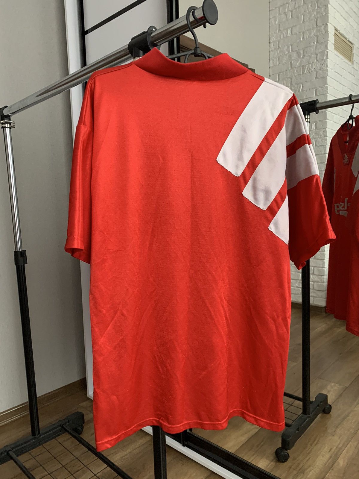 1992/1993 Liverpool Adidas Equipment Soccer Jersey Vintage