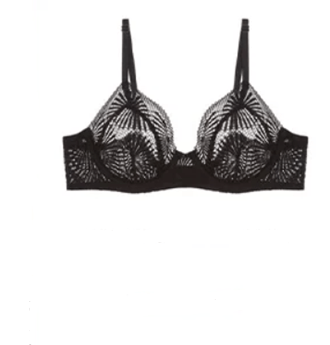 Kiki De Montparnasse Sundial Demi Bra Black ( 32B )