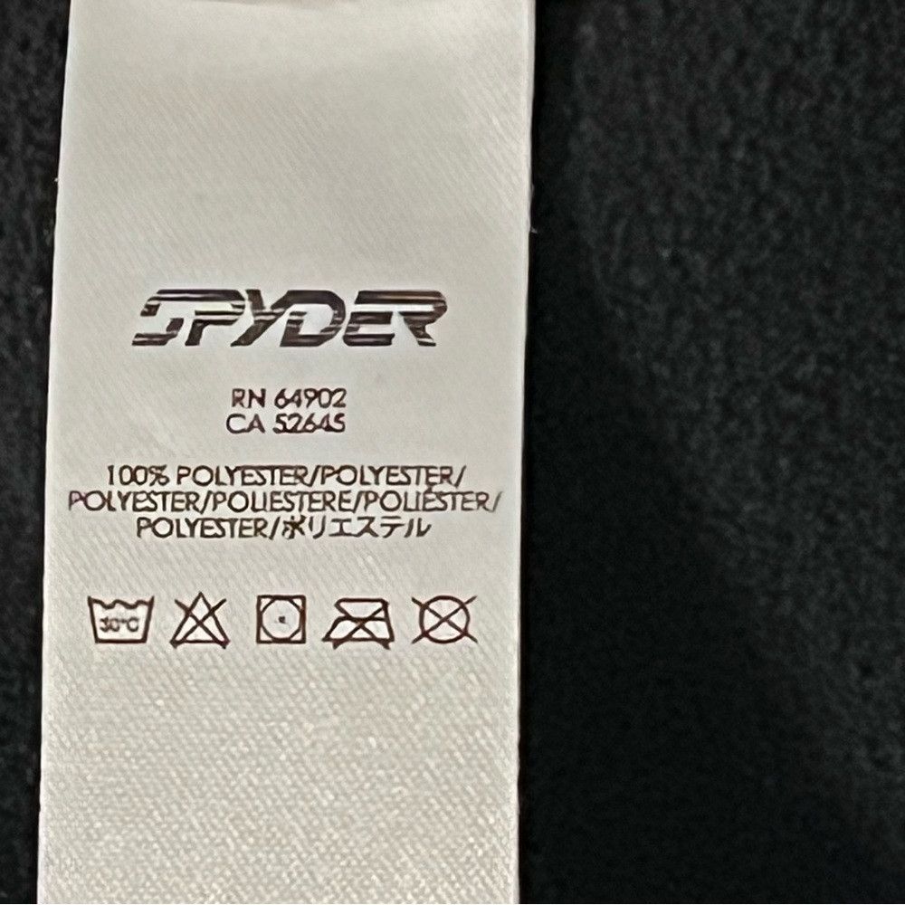 Spyder Spyder 1/4 Zip Ribbed Knit Pullover Men’s Size Medium Black Size US M / EU 48-50 / 2 - 8 Thumbnail