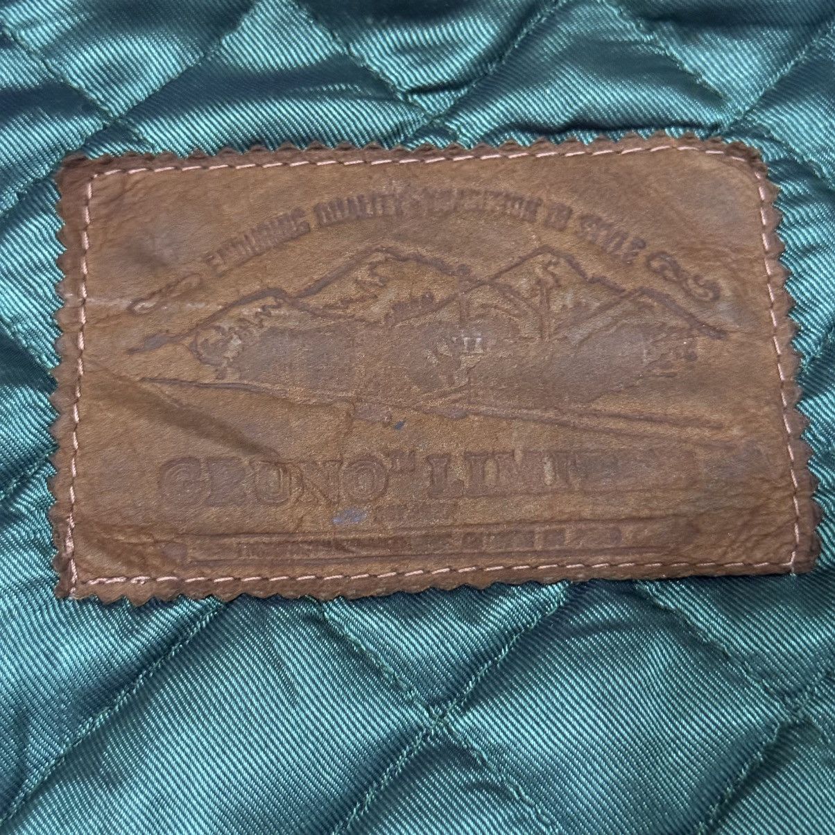 Genuine Leather Vtg Gruno & Chardin Leather Field Jacket Dark Forest Green Size US XL / EU 56 / 4 - 8 Thumbnail