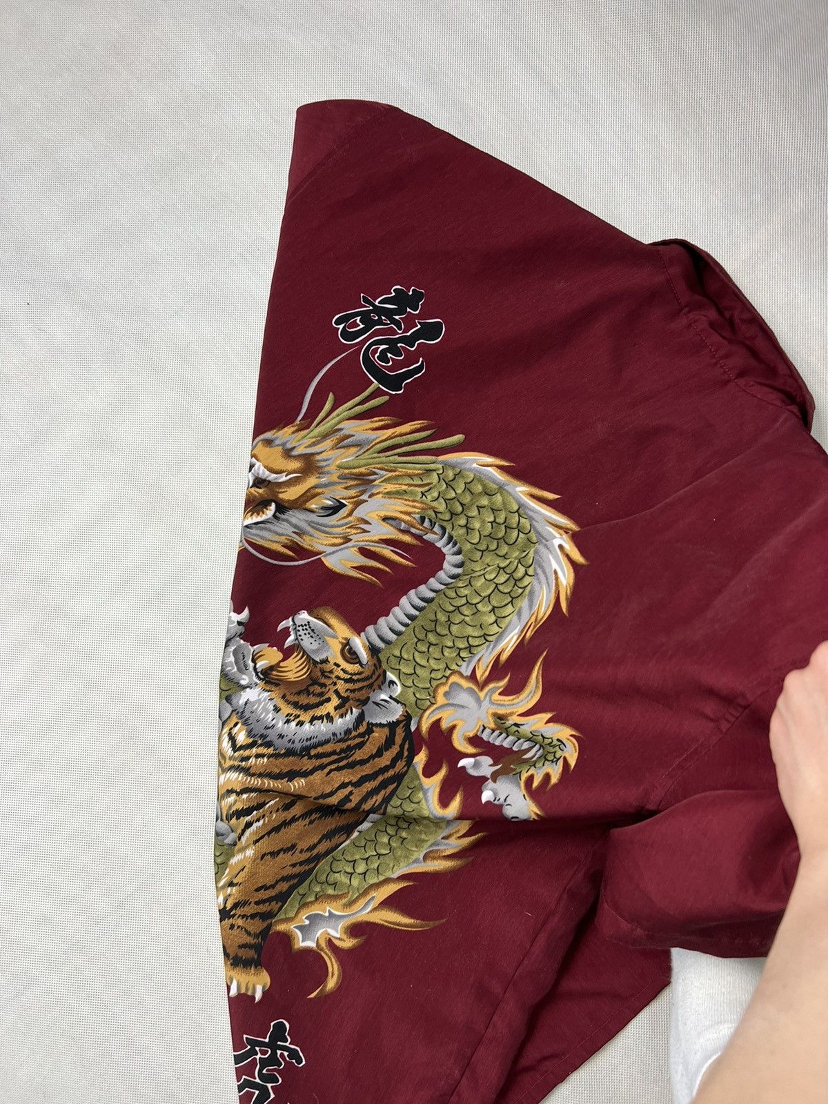 Japanese Brand × Vintage Shirt City Impact Dragon Tiger Vintage Print Asia Japan Size US L / EU 52-54 / 3 - 3 Thumbnail