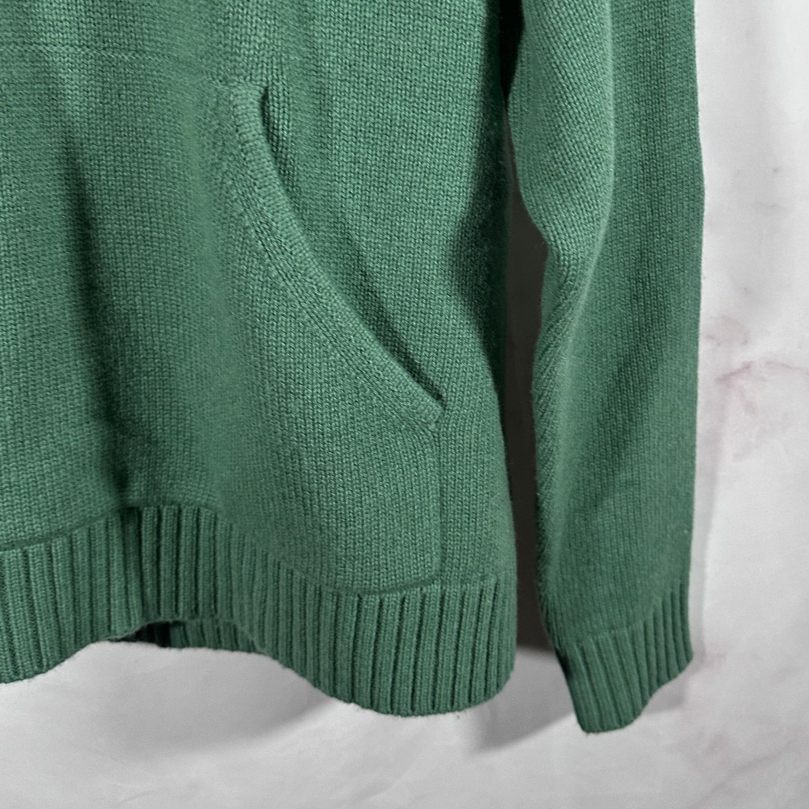 HIDDEN Hidden NY Green Cashmere Knit Hoodie Size US S / EU 44-46 / 1 - 5 Thumbnail