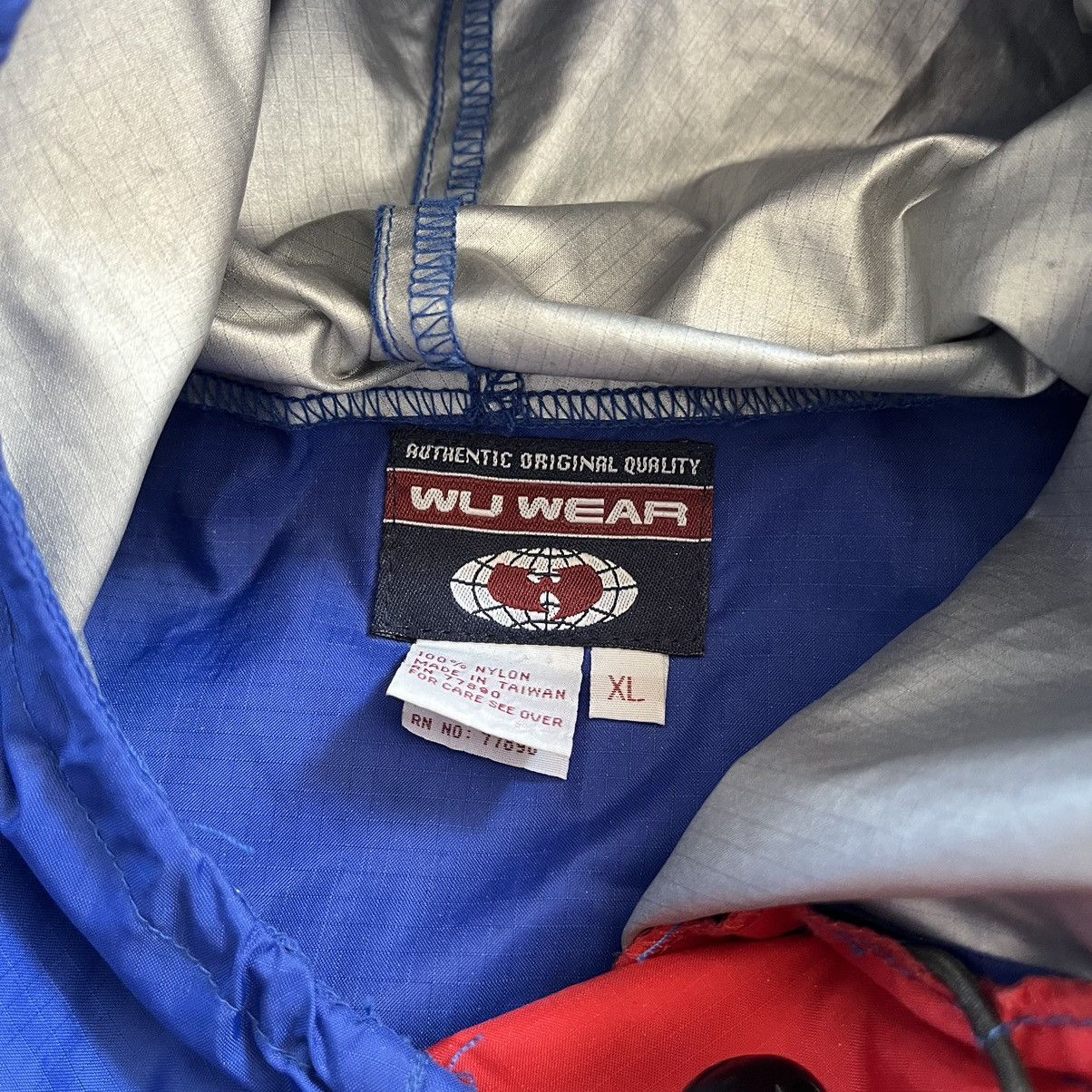 Wu-Tang Clan 🔴Wu-Wear Jacket Size XL Wu-Tang Blue Windbreaker Hoodie Rare Size US XL / EU 56 / 4 - 5 Thumbnail