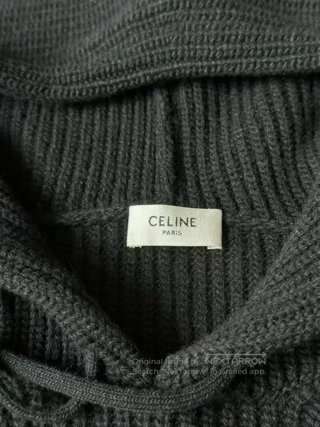 Celine CELINE Black Sweater Hoodie| Size US S / EU 44-46 / 1 - 3 Thumbnail