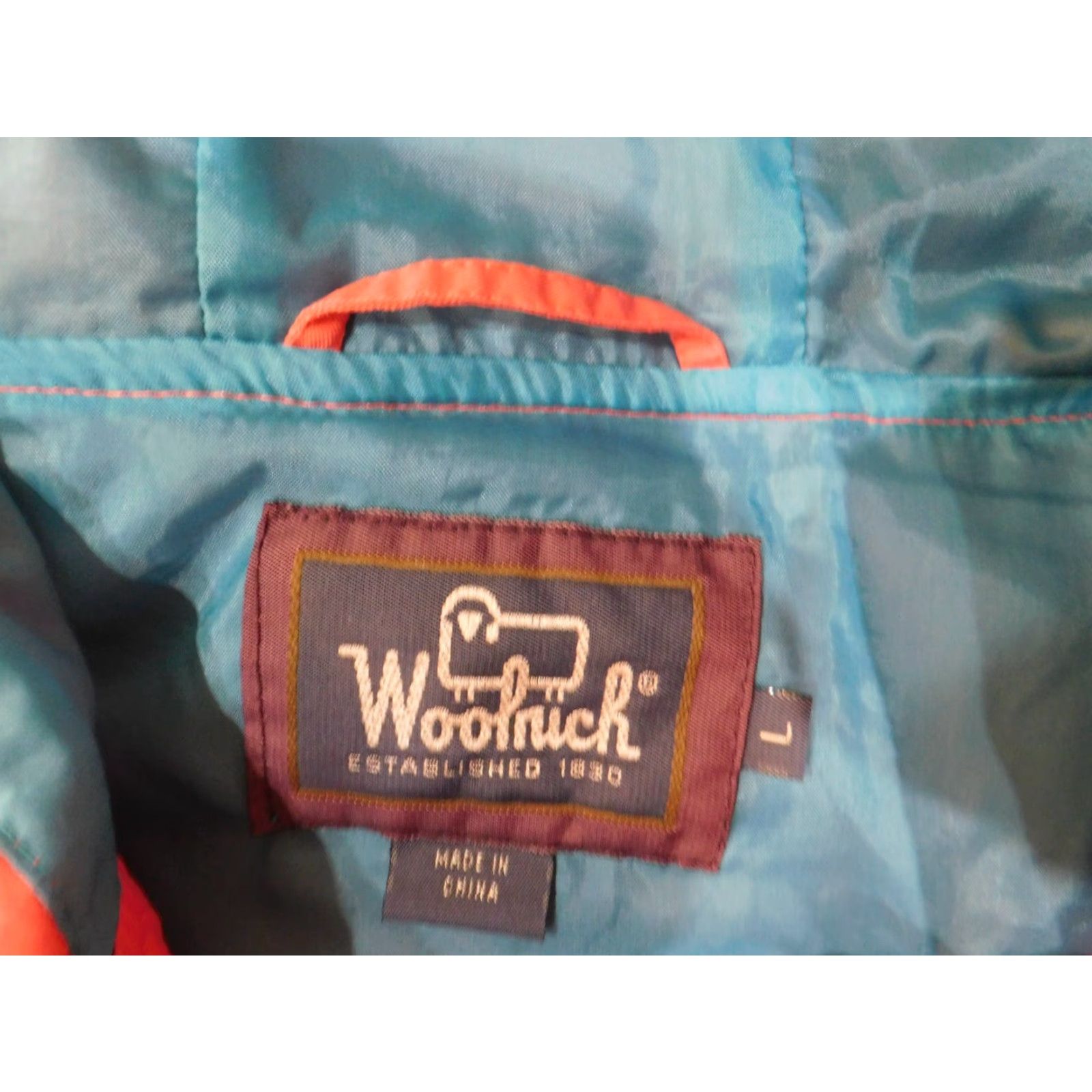 Vintage Woolrich Jacket Womens L Pink Windbreaker Zip RegularFit Lined Nylon Knit Polyester Cotton Fall Spring Casual Mens? Womens Size L / US 10 / IT 46 - 3 Thumbnail