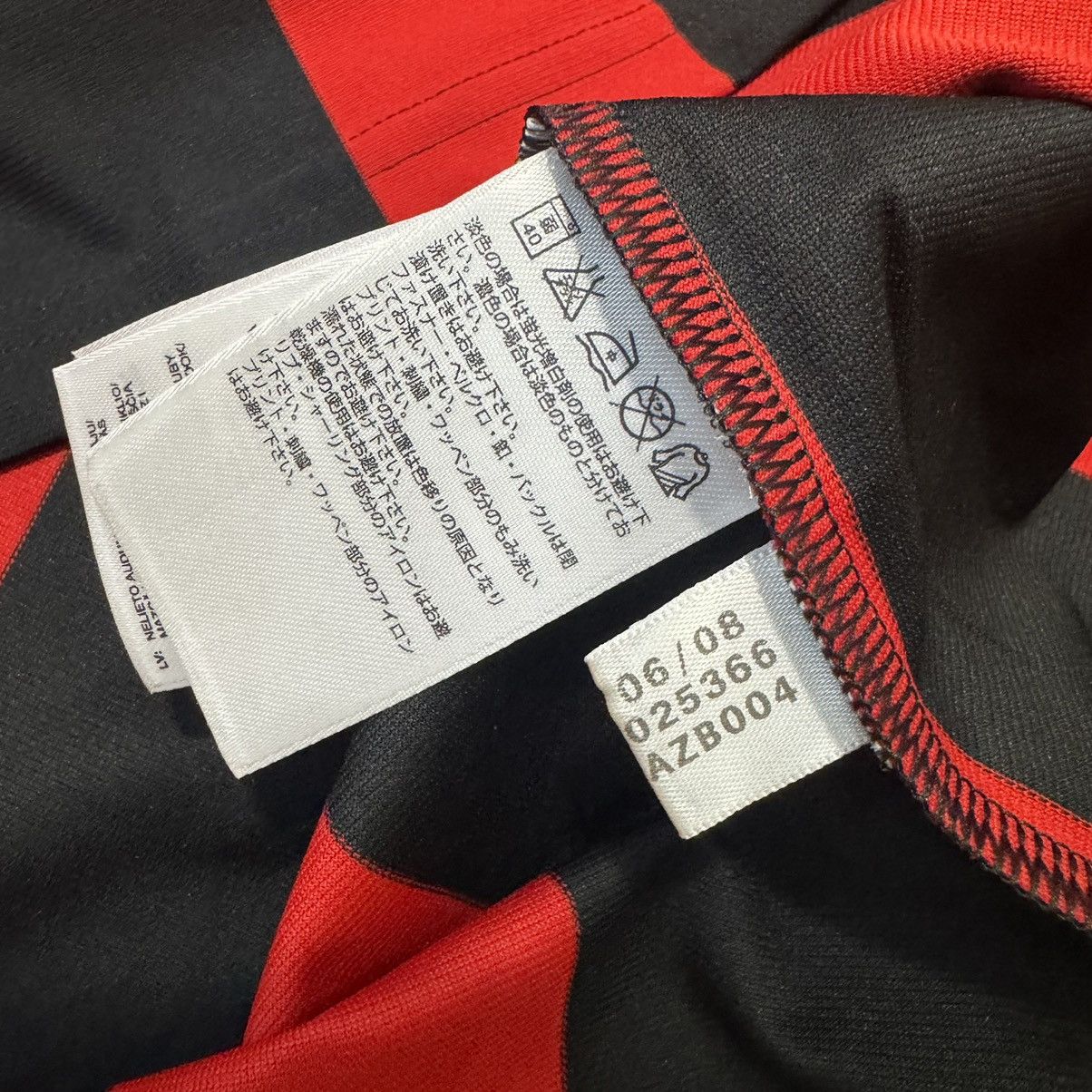 Adidas AC Milan 08/09 longsleeves home shirt #32 Beckham Size US M / EU 48-50 / 2 - 10 Thumbnail