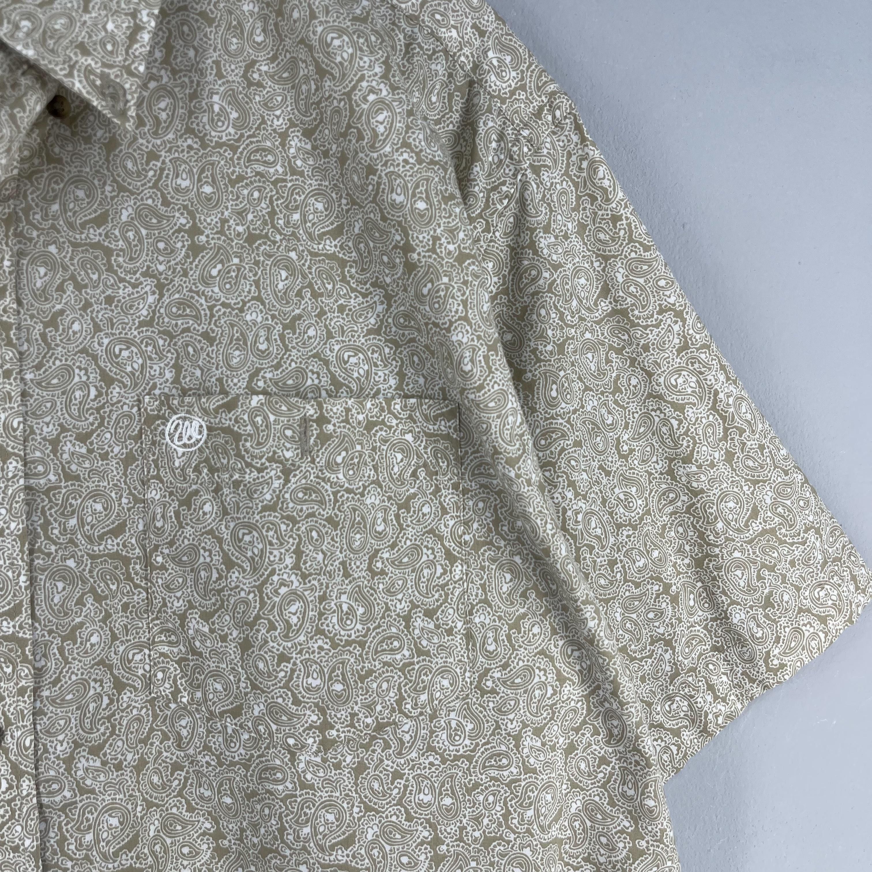 Wrangler Vintage 90s WRANGLER Floral Paisley Party Disco Shirt Size US L / EU 52-54 / 3 - 3 Thumbnail
