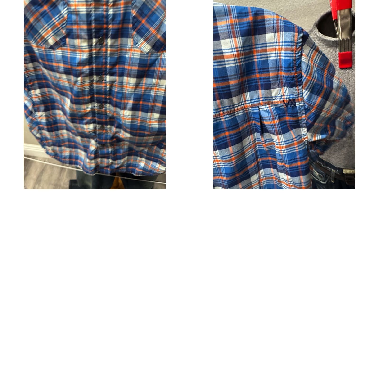 Vintage 511 Tactical Shirt Mens M Poly Plaid SHORT SLEEVE BUTTON Size US M / EU 48-50 / 2 - 8 Thumbnail