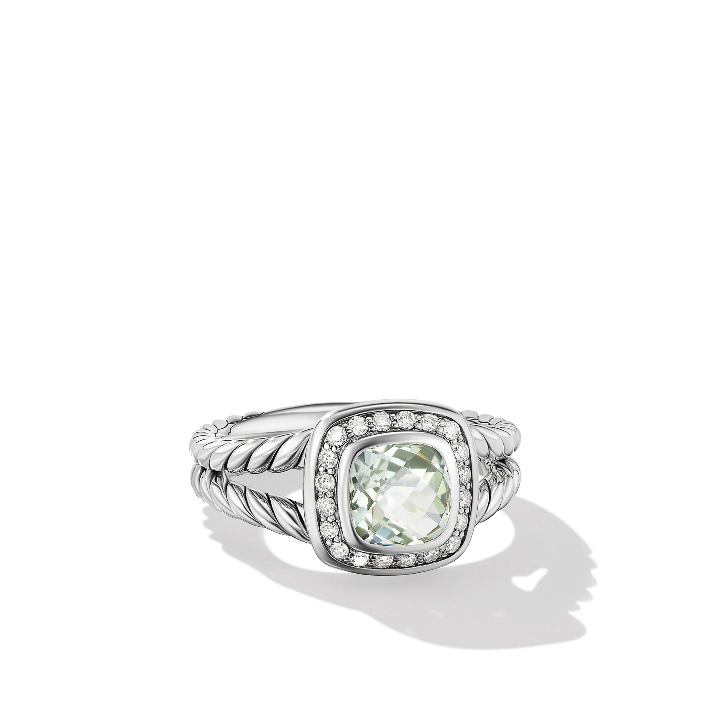 David Yurman o1w1db10525 R07443D Ring in Silver with Diamond Size ONE SIZE - 1 Thumbnail