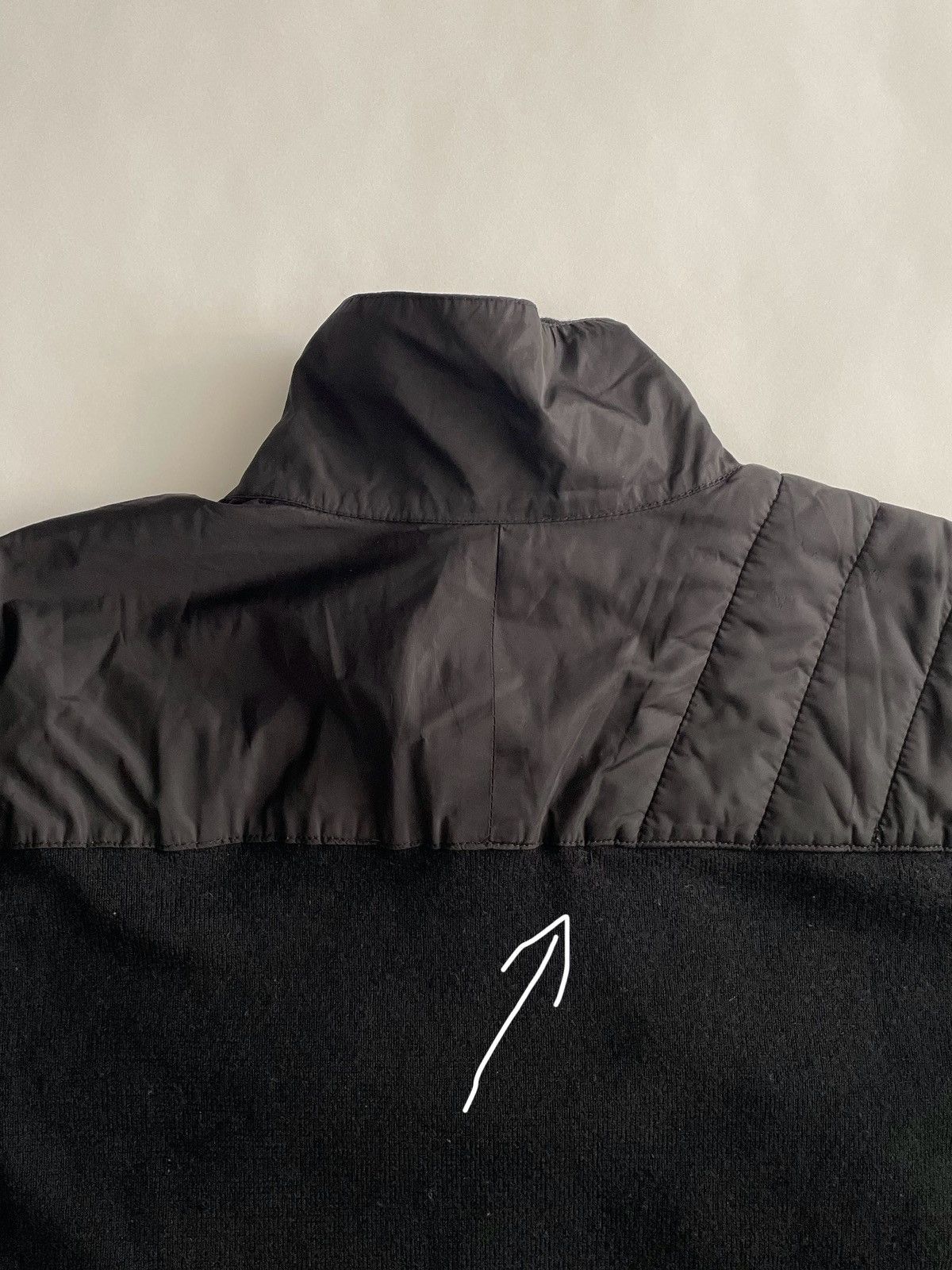 Prada Prada 2000’s Double Collar Nylon Wool Sweater Size US M / EU 48-50 / 2 - 11 Thumbnail