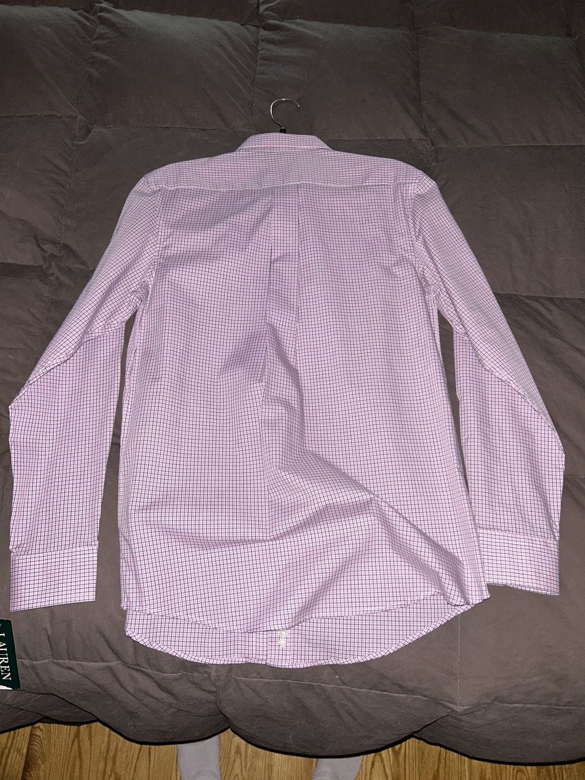 Polo Ralph Lauren Purple/Red checkered Ralph Lauren shirt embroidered logo Size US XXS / EU 40 - 4 Thumbnail