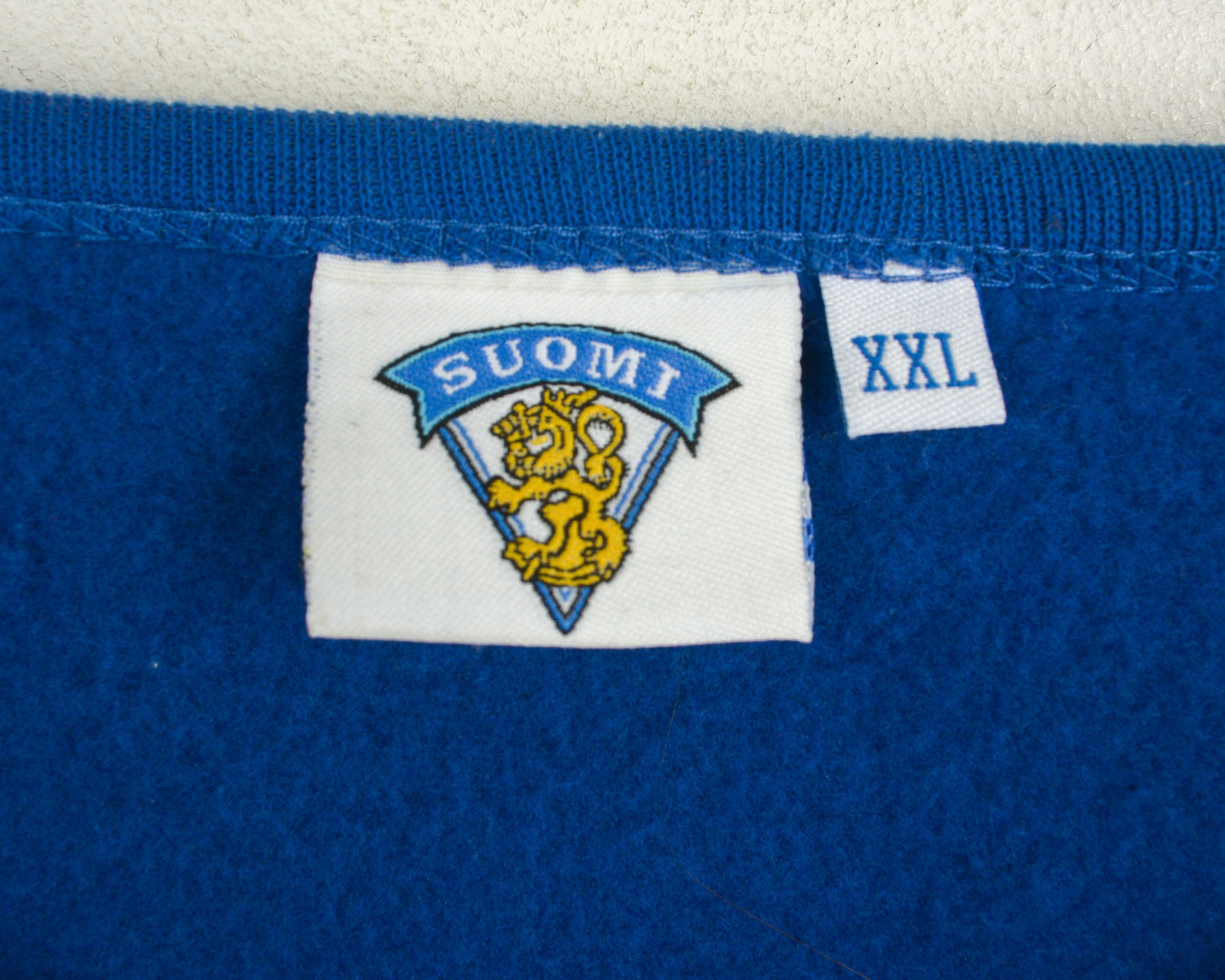NHL Finnish Suomi Finland 1929 Men 2XL National Team Pullover Size US XXL / EU 58 / 5 - 3 Thumbnail