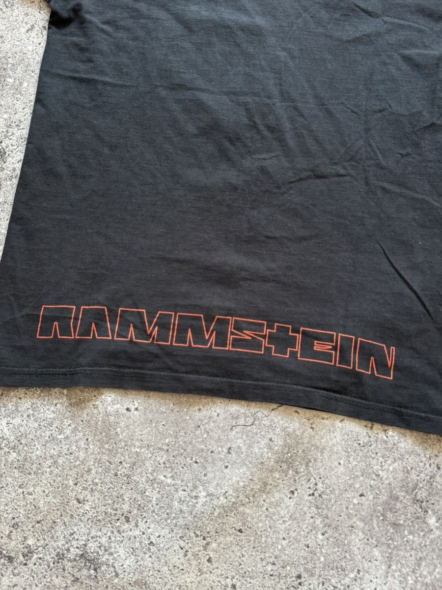 Band Tees 🔥VINTAGE RAMMSTEIN 00’s LIVE AUS BERLIN FLAME T-SHIRT Size US M / EU 48-50 / 2 - 7 Thumbnail