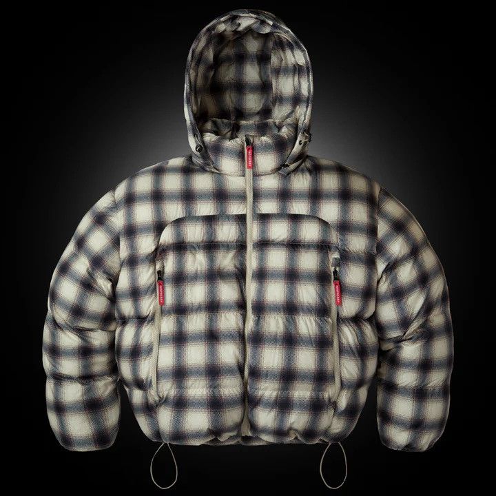 The GV Gallery The GV Gallery Plaid Puffer Waterproof Coat Raspberry Hills Size US S / EU 44-46 / 1 - 10 Thumbnail