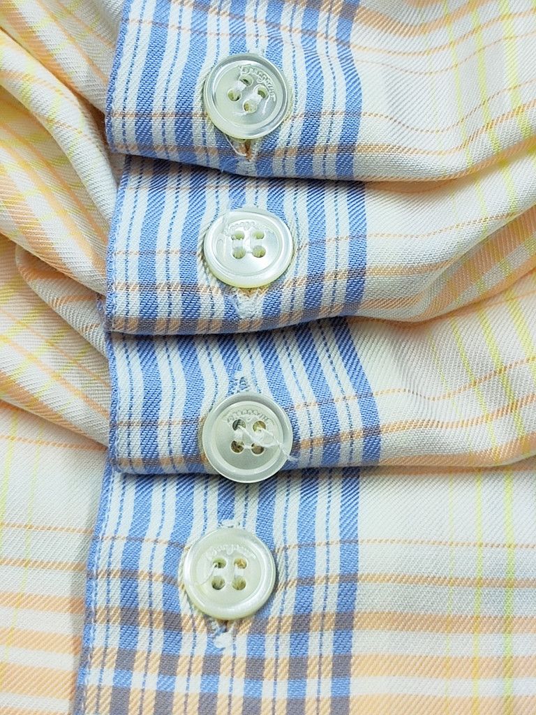Salvatore Ferragamo original SALVATORE FERRAGAMO flannel short sleeve shirt Size US S / EU 44-46 / 1 - 7 Thumbnail