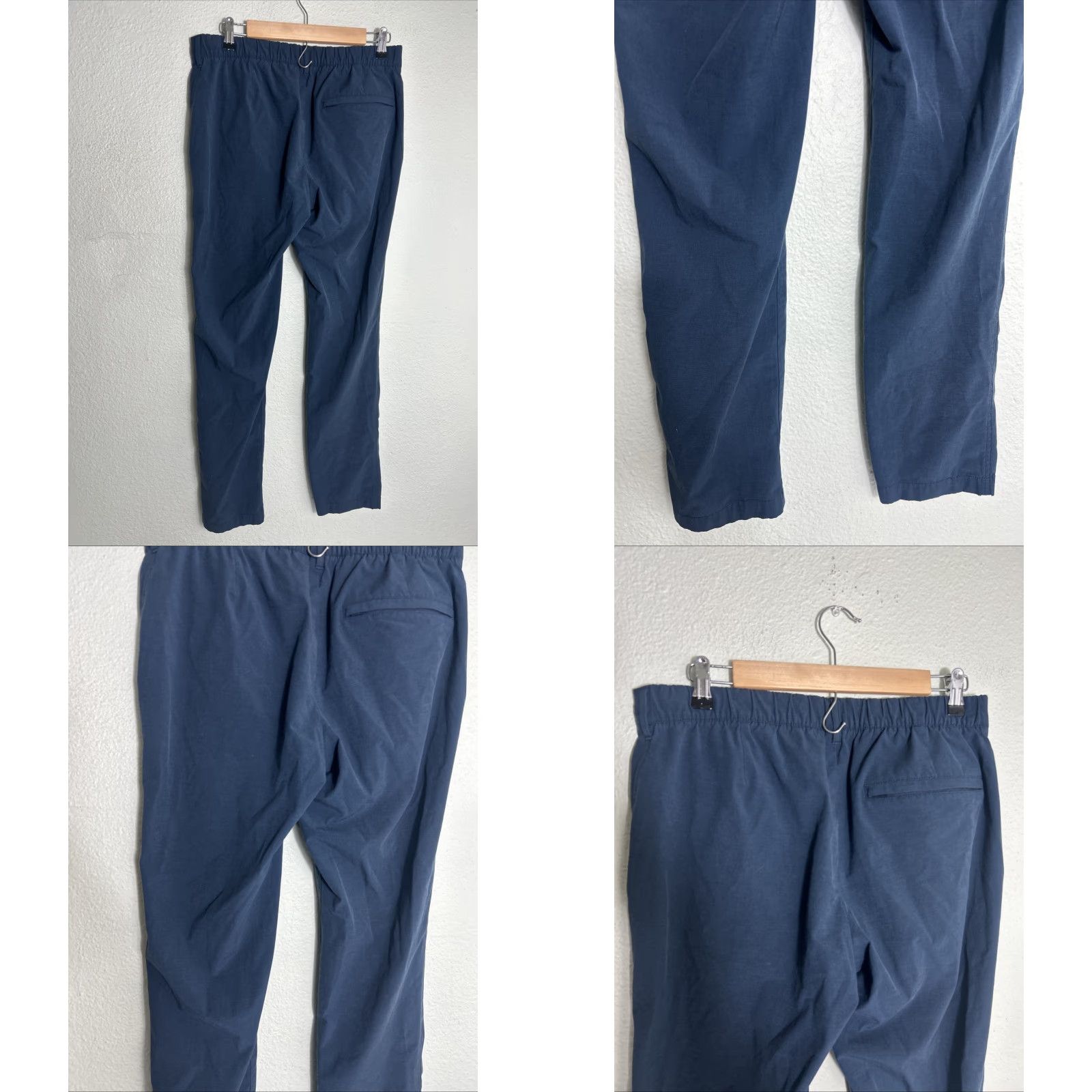 Gap GAP Hybrid Pant Indigo Slate Mens Size M 32x30 Pants Chino Blue Shirt, Men? Size US 31 - 8 Thumbnail