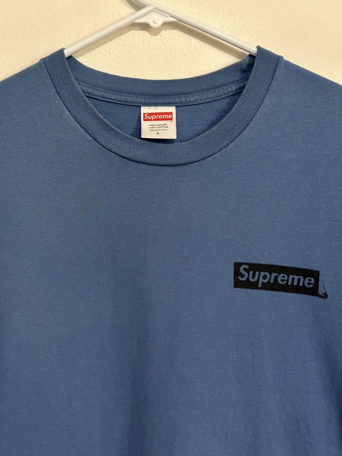 Supreme Supreme No More Shit Tee Size US L / EU 52-54 / 3 - 2 Thumbnail