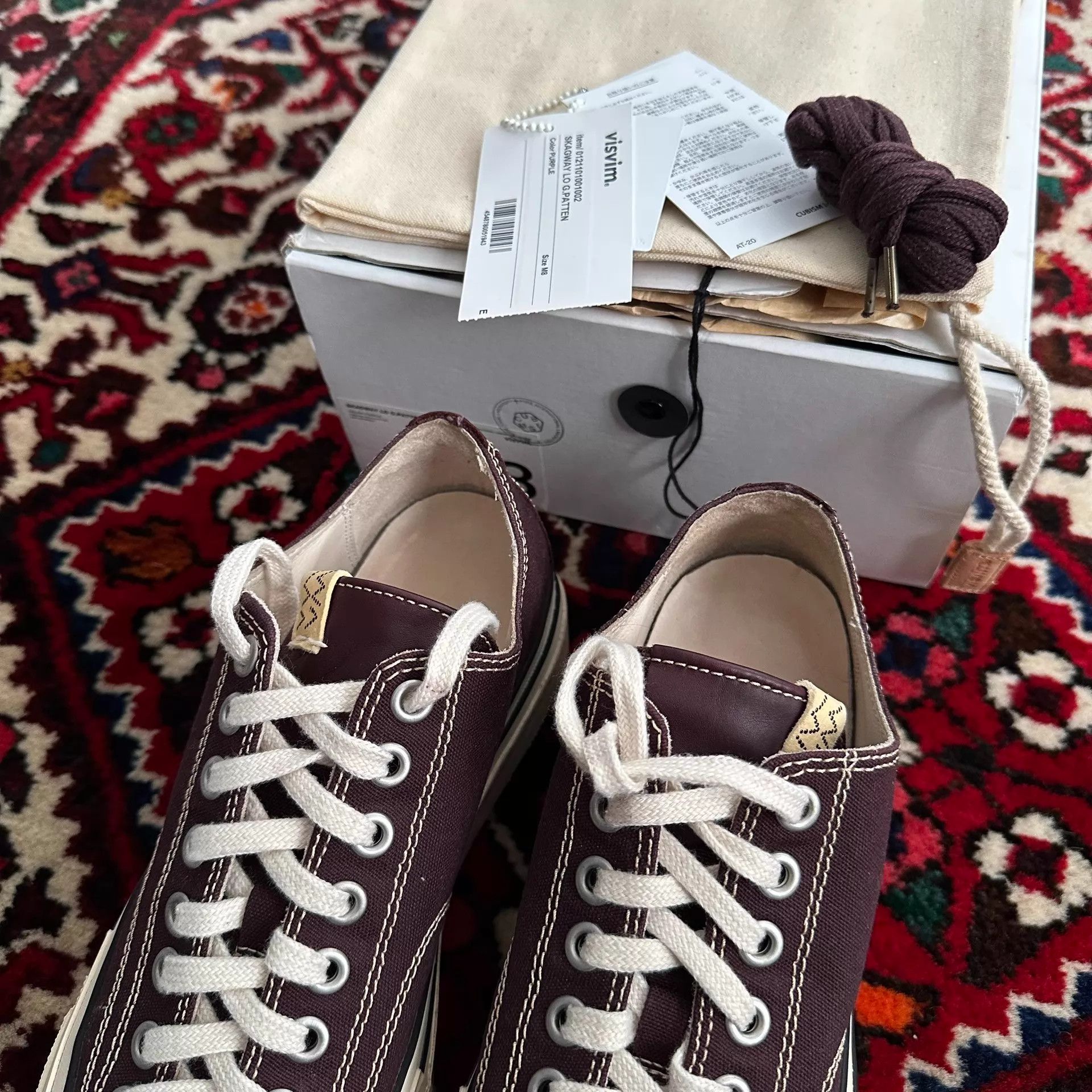 Visvim visvim 21ss skagway canvas sneaker US8 98new Size US 8 / EU 41 - 4 Thumbnail