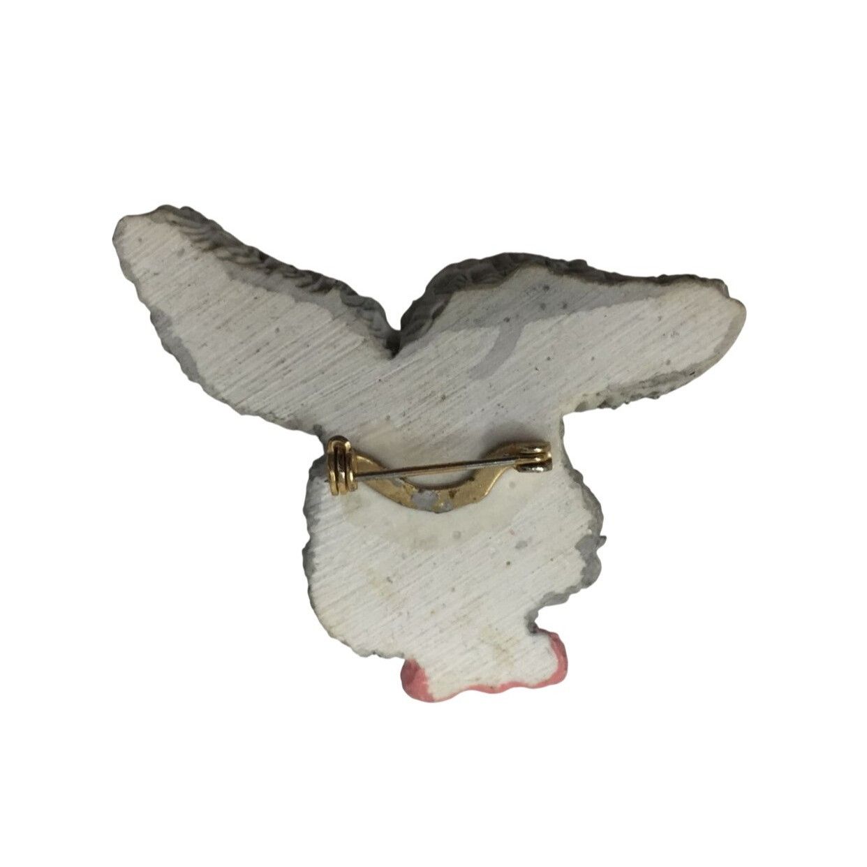 Other Bunny Rabbit Brooch Pin - Rabbit Wearing A Bow Tie and Bow o Size ONE SIZE - 2 Thumbnail