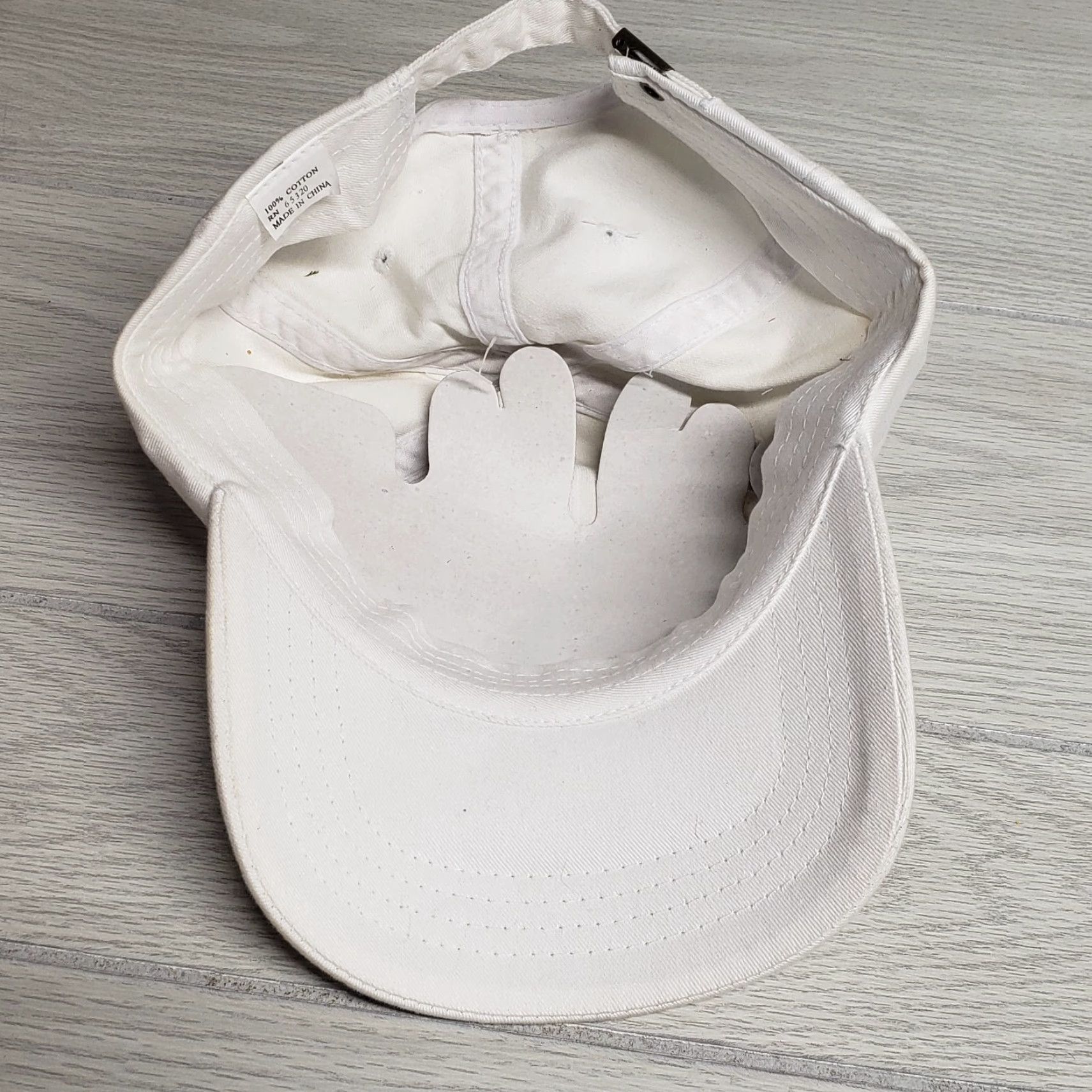 Vintage VINTAGE Unbranded Hat Baseball Cap White Adjustable Men BBC Bahama Bay Club NEW NEW Size ONE SIZE - 6 Thumbnail