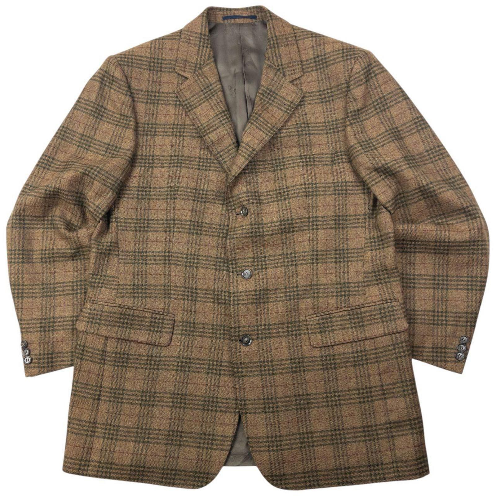 Burberry Vintage 2000s Burberry Nova Check Button Up Blazer Jacket M Size 38R - 1 Thumbnail