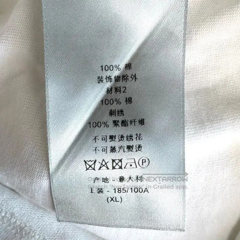 Dior Dior Women's Black and White Cotton T. Size XL / US 12-14 / IT 48-50 - 6 Thumbnail