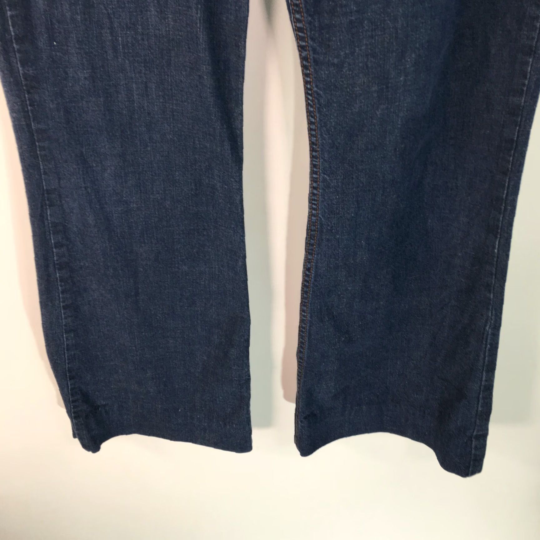 Express Express Precision Fit Hipster Flare Jeans Blue Womens Size 13/14 Regular 28 in Inseam Size 34" / US 12 / IT 48 - 5 Thumbnail