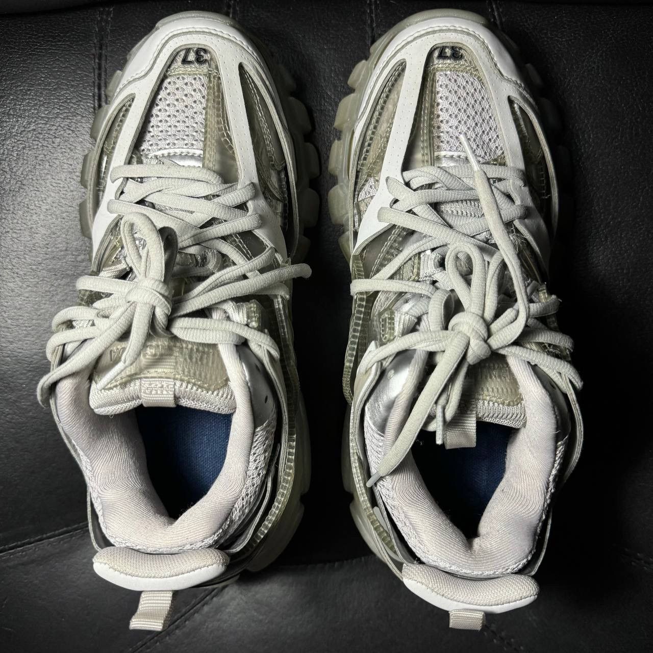 Balenciaga Balenciaga track 1 Clear Sole gray Size US 5 / EU 37 - 7 Thumbnail