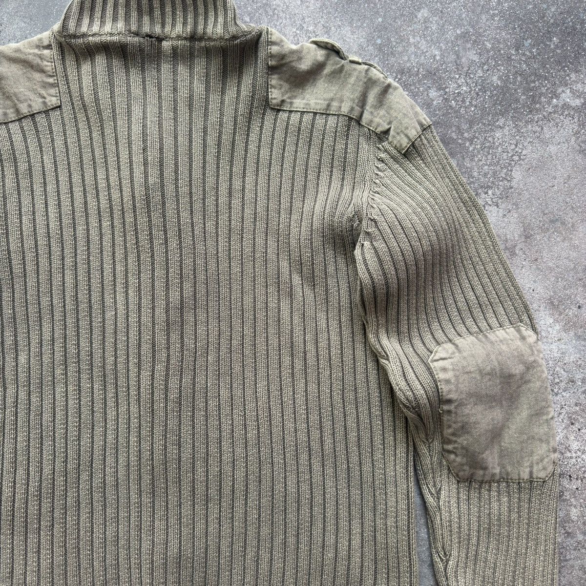 If Six Was Nine × Japanese Brand Military Y2K Diesel Style Knit Zip Sweatwr Size M / US 6-8 / IT 42-44 - 12 Thumbnail