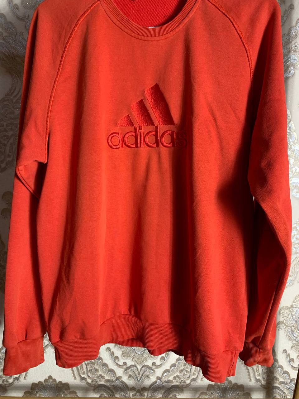 Adidas × Vintage VERY RARE ADIDAS SWEATSHIRT BIG LOGO Y2K RETRO 90s HYPE Size US L / EU 52-54 / 3 - 3 Thumbnail