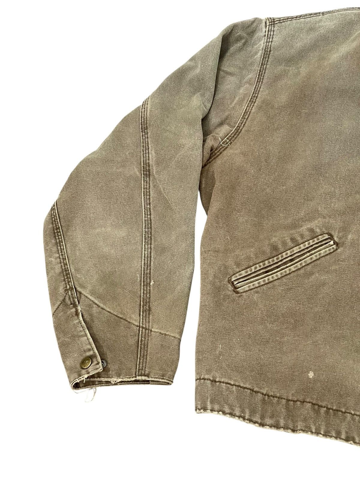 Carhartt Vtg Carhartt Detroit USA Blanket Lining Sun Faded 5🟩5 Size US L / EU 52-54 / 3 - 6 Thumbnail