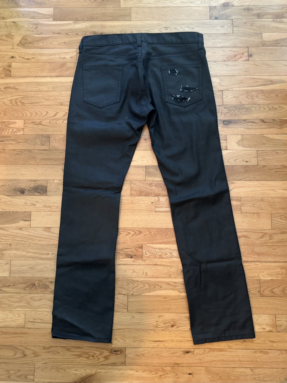 Other black wax distressed jeans Size US 34 / EU 50 - 3 Thumbnail