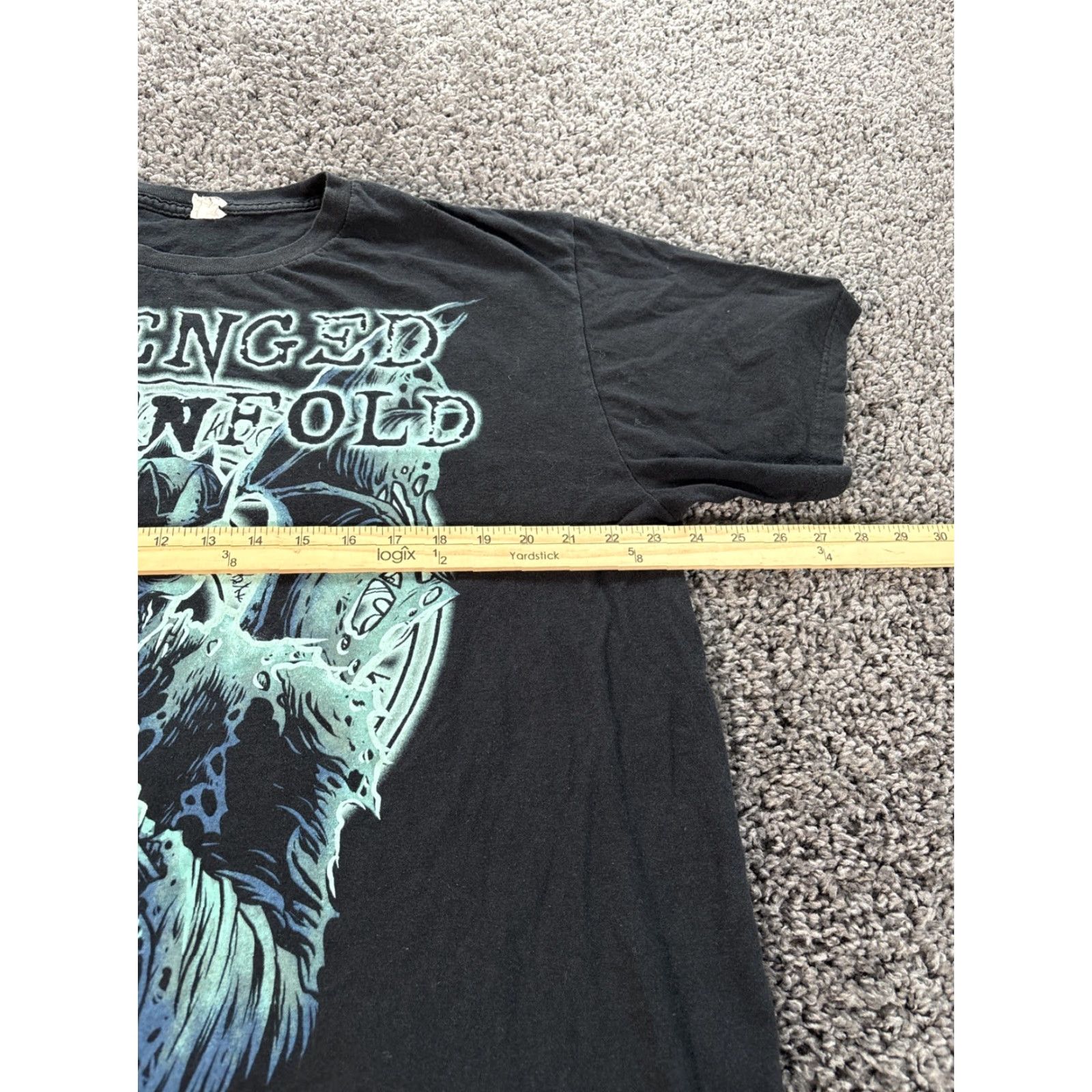 Vintage VINTAGE Avenged Sevenfold Shirt 2XL Mens Black Skull King Sword T-Shirt Mens Black Size US XXL / EU 58 / 5 - 3 Thumbnail