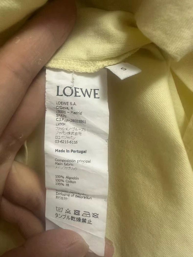 Loewe LOEWE Embroidered logo short sleeves Size S / US 4 / IT 40 - 4 Thumbnail
