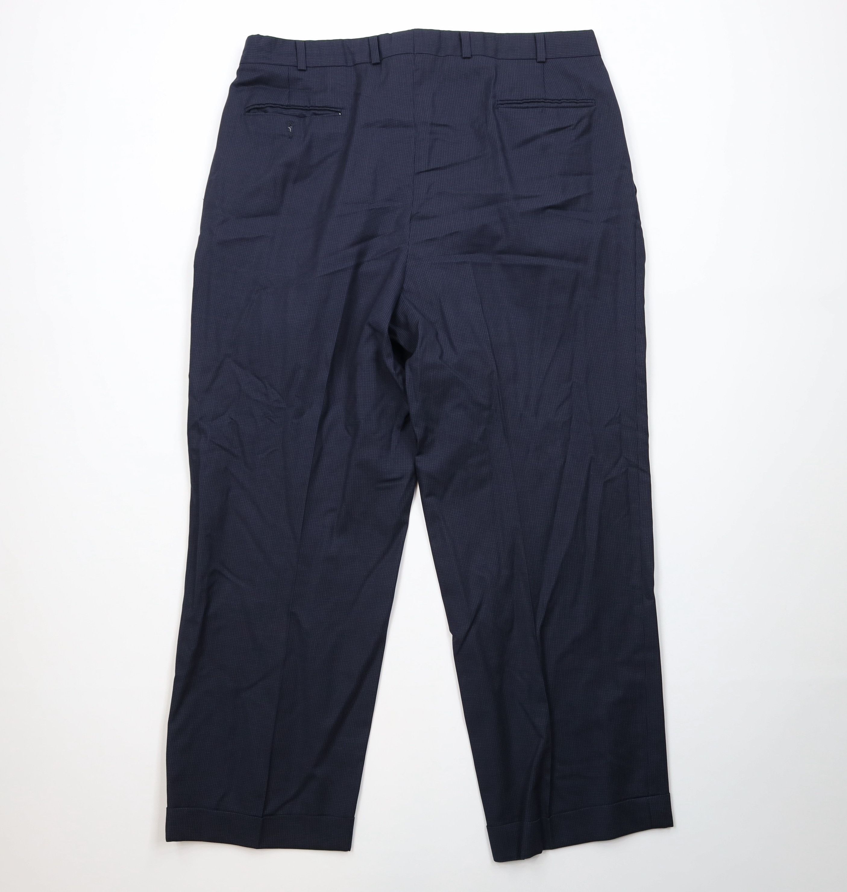 Vintage Vintage 70s Streetwear Pleated Wide Leg Chino Pants USA Size US 38 / EU 54 - 8 Thumbnail