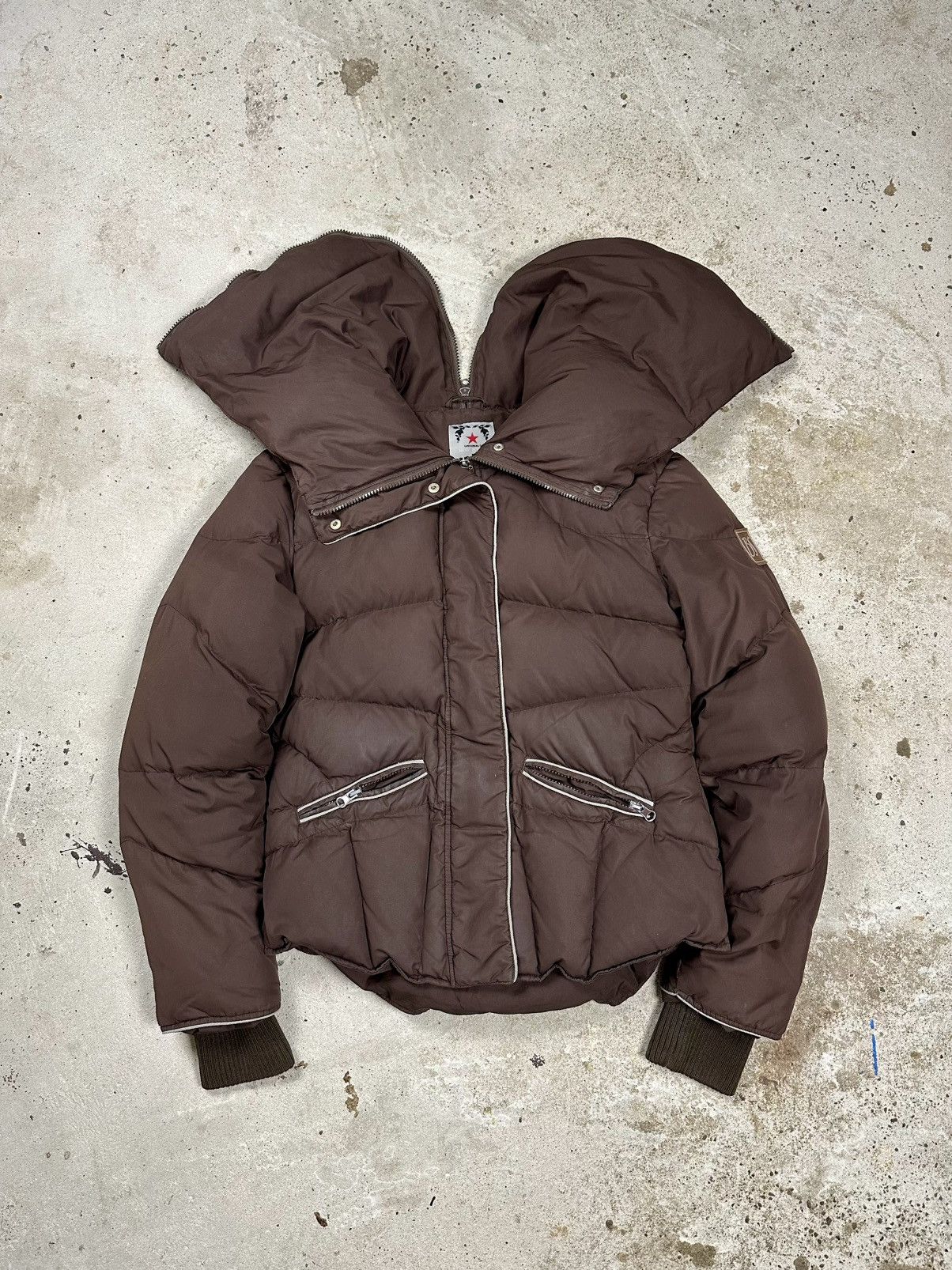 If Six Was Nine × Japanese Brand × Le Grande Bleu (L.G.B.) Vintage Y2K N2B Down Puffer Bomber Jacket Size US S / EU 44-46 / 1 - 1 Thumbnail