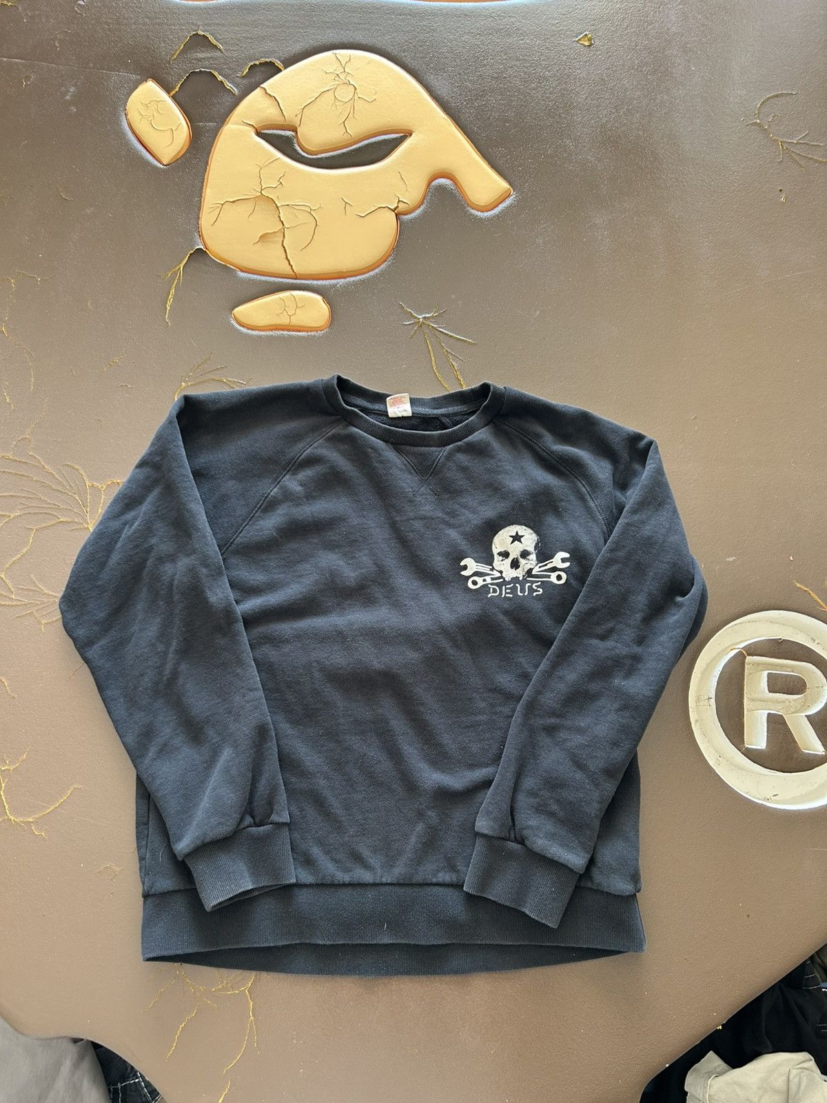 Deus Ex Machina Deus ex Machina Sweatshirt Hoodie Black %100 cotton Size US L / EU 52-54 / 3 - 1 Thumbnail